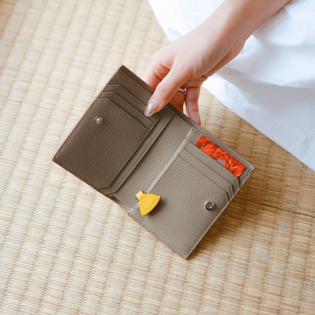 Samuel Ashley x Chibi Maruko Chan Genuine Leather Bifold Wallet for Men & Women - Perfect for Everyday Use, Travel & Gift Giving