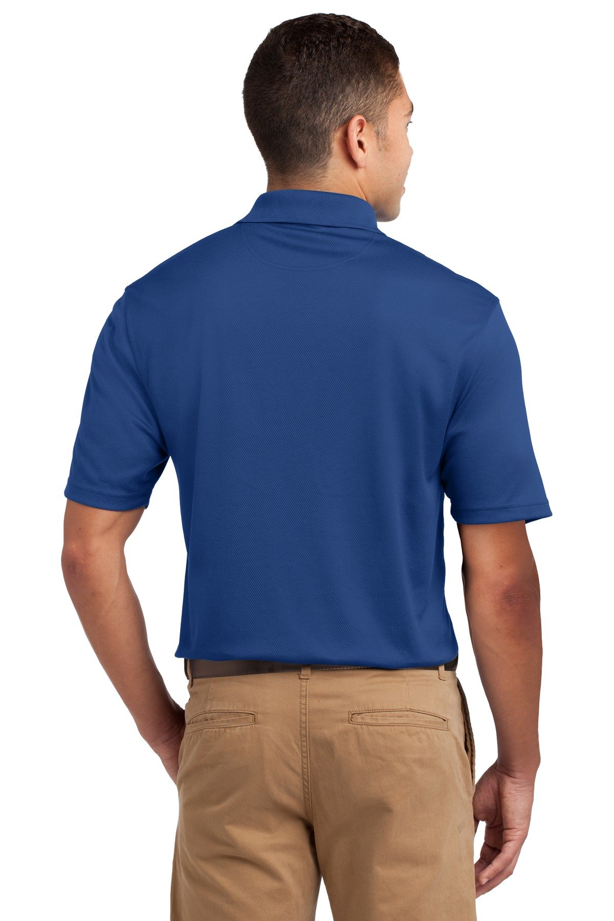 SPORT-TEK Men's Moisture-Wicking Dri Mesh Polo Shirt - Breathable & Comfortable for Golf, Tennis & Outdoor Activities