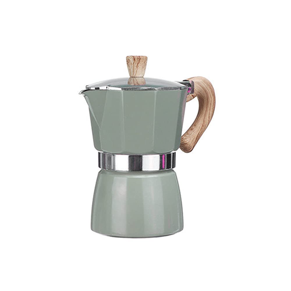 TCOOME Classic Italian Stovetop Espresso Maker - Aluminum Moka Pot for Strong Espresso, Cuban Coffee & Percolator Brewing | Perfect for Home, Camping & Gifts