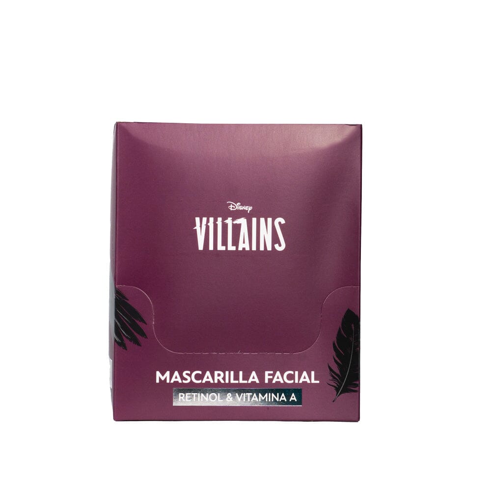 12-Pack Maleficent Retinol (Vitamin A) Beauty Face Masks - Hydrating & Anti-Aging Sheet Mask Set for Glowing Skin - Perfect for Spa Night, Self-Care Routine, and Gift Giving