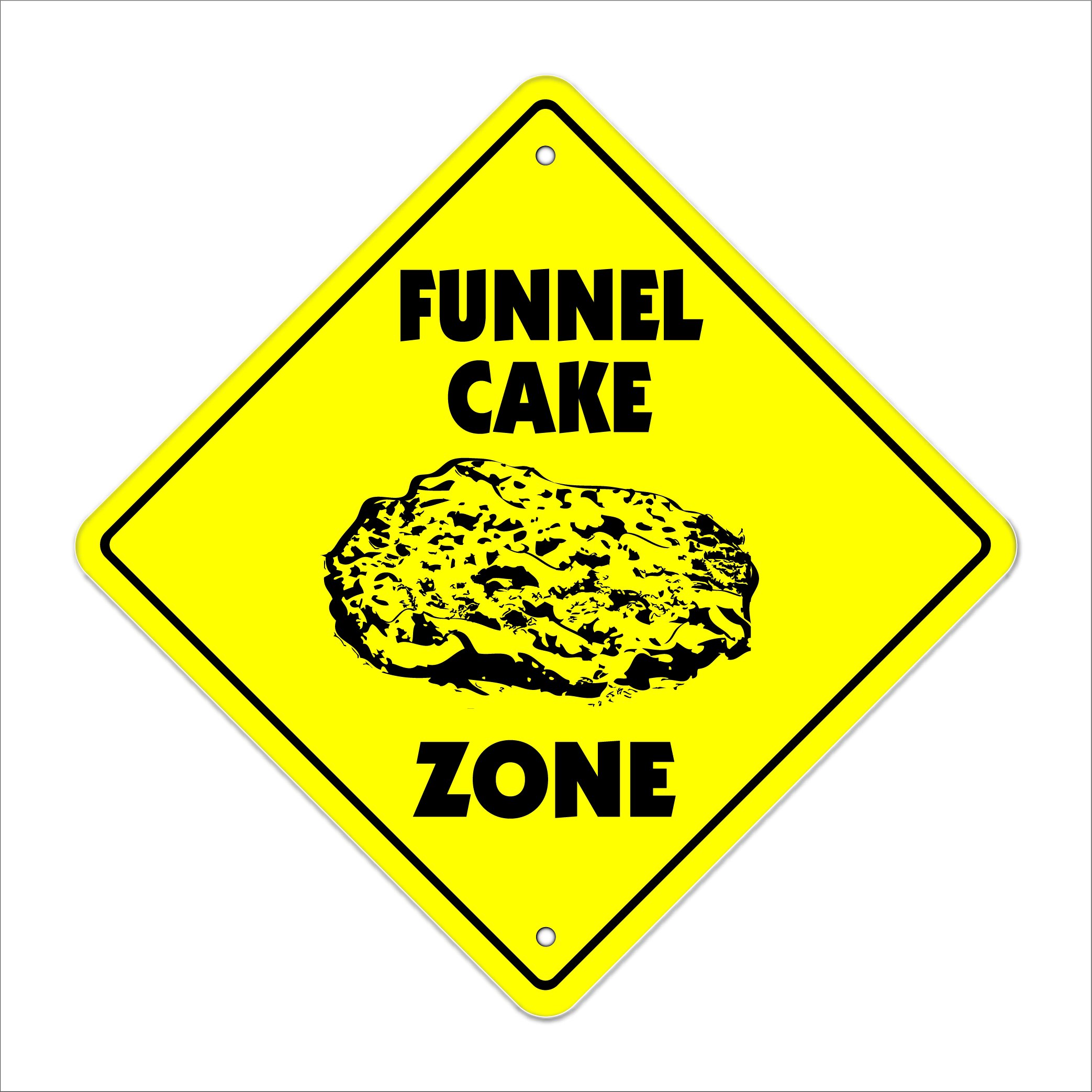 Funnel Cake Crossing Sign Zone Xing - 17