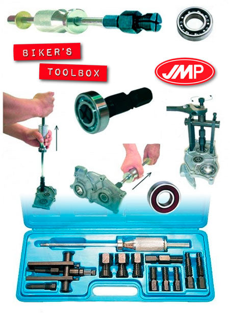 9 Piece Blind Bearing Puller Set - Professional Automotive Tool Kit for Removing Seized Bearings & Bushings (Works on Cars, Trucks, Motorcycles & Industrial Equipment)