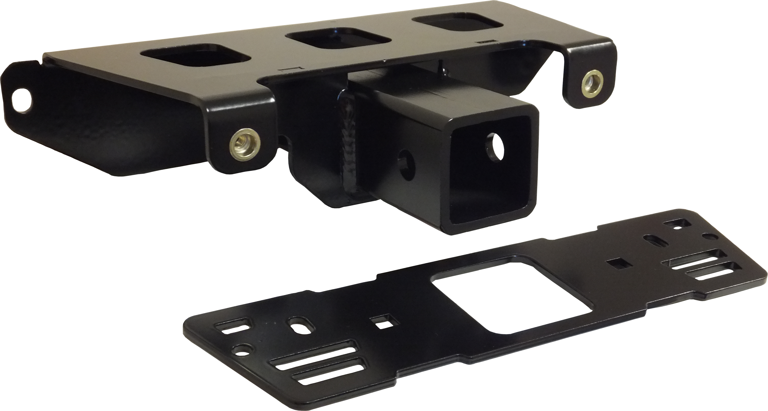 2-Piece Receiver Mount Kit for Polaris Ranger 900XP - Heavy Duty Hitch Accessory for Off-Road & Towing (Fits 2013-2020 Models) - Perfect for ATV Trail Riding, Farm Work & Utility Hauling