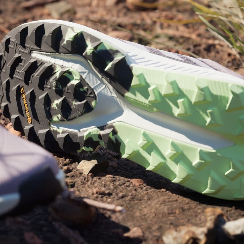 Adidas Women's Terrex Soulstride Ultra Trail Running Shoes - Preloved Fig/Silver Dawn/Aurora Black | Lightweight Hiking & Outdoor Adventure Footwear for Women