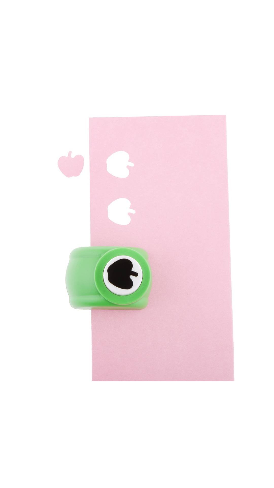 Premium HAND® Craft Paper Punch - Apple Shape for Scrapbooking, DIY Cards & Gift Wrapping | Hole Punch Tool for Arts & Crafts Projects
