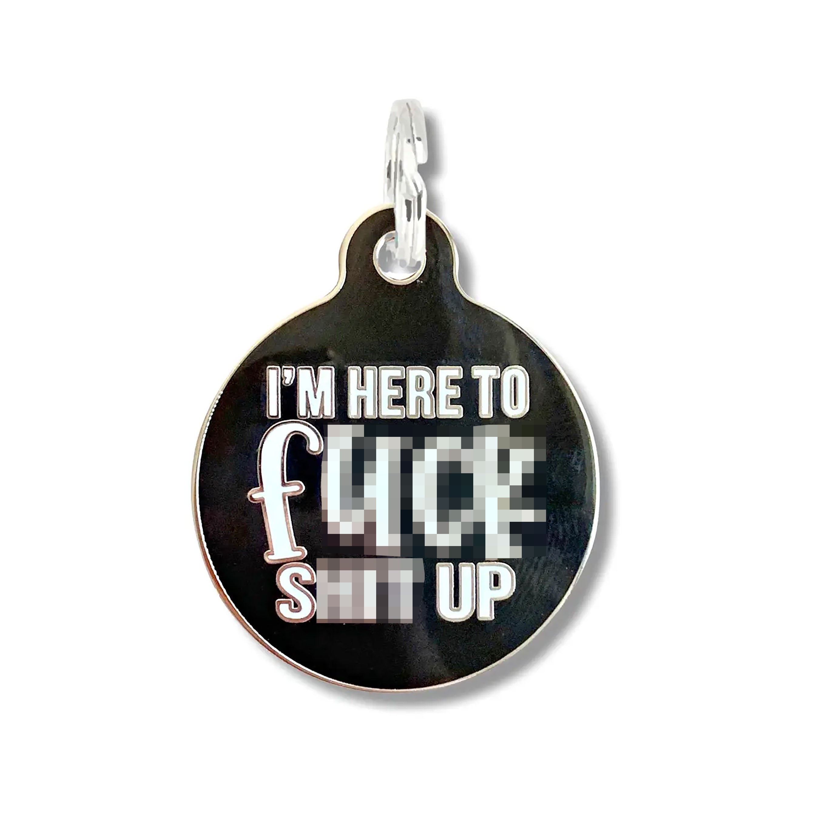 Bad Tags F Sht Up - Funny Sarcastic Vinyl Stickers for Laptops, Water Bottles & Notebooks - Perfect for Gifts, Office Humor & Prank Decor