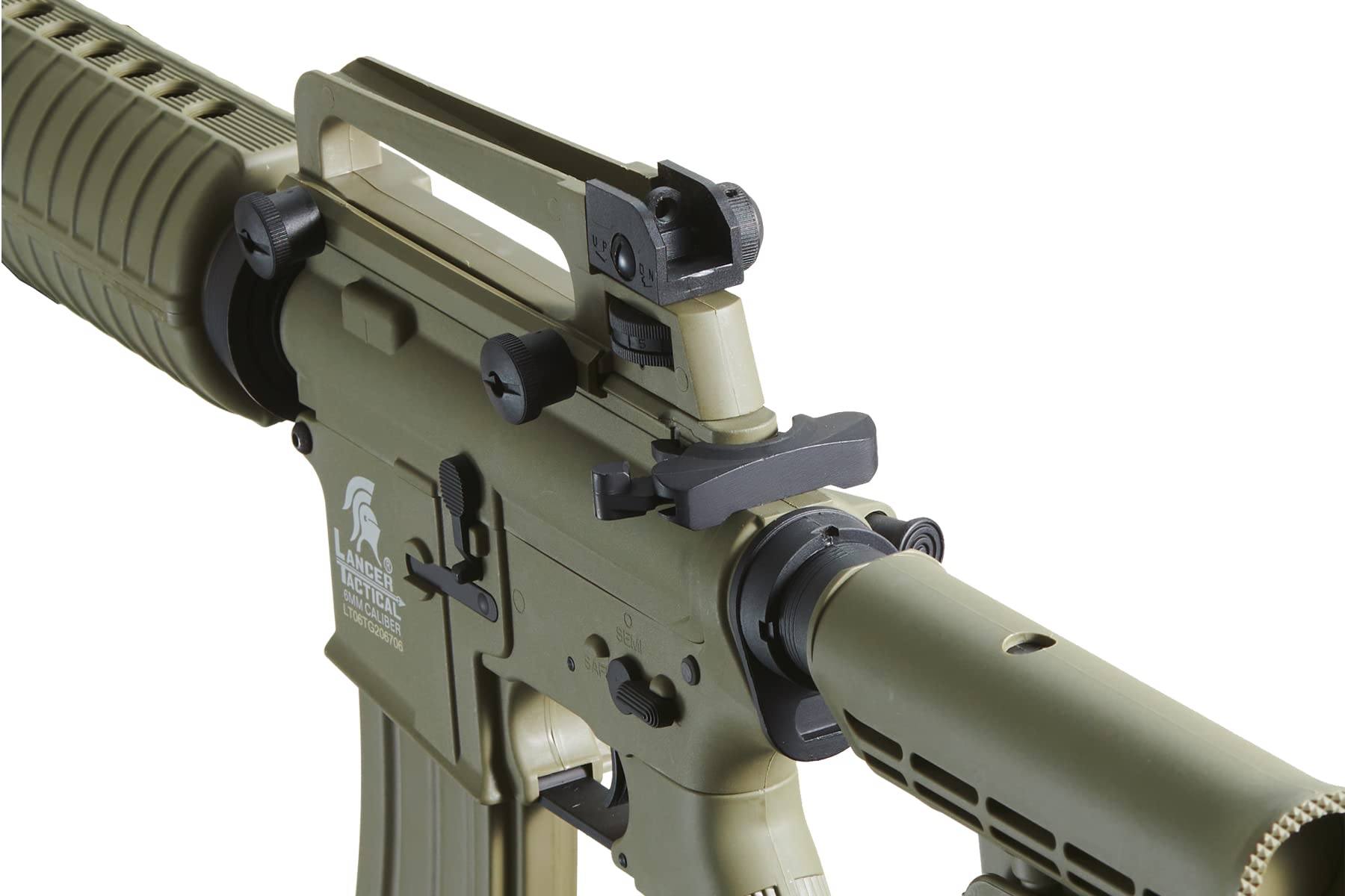 Lancer Tactical LT-06 Gen 2 Carbine AEG Airsoft Rifle - High Performance Electric Airsoft Gun for Outdoor Skirmishes & Tactical Training