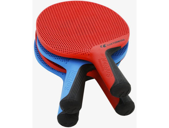 Cornilleau Softbat Pack Quattro - Premium Table Tennis Paddle Set for Beginners & Professionals | Perfect for Indoor & Outdoor Play, Training, and Family Fun
