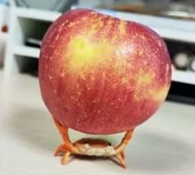 Weightlifting Crab Pen Holder - Creative Office Desk Organizer for Pens, Pencils & Supplies - Fun Desk Accessory & Workspace Decor (Red) - Perfect for Home Office, Study & Gift Giving