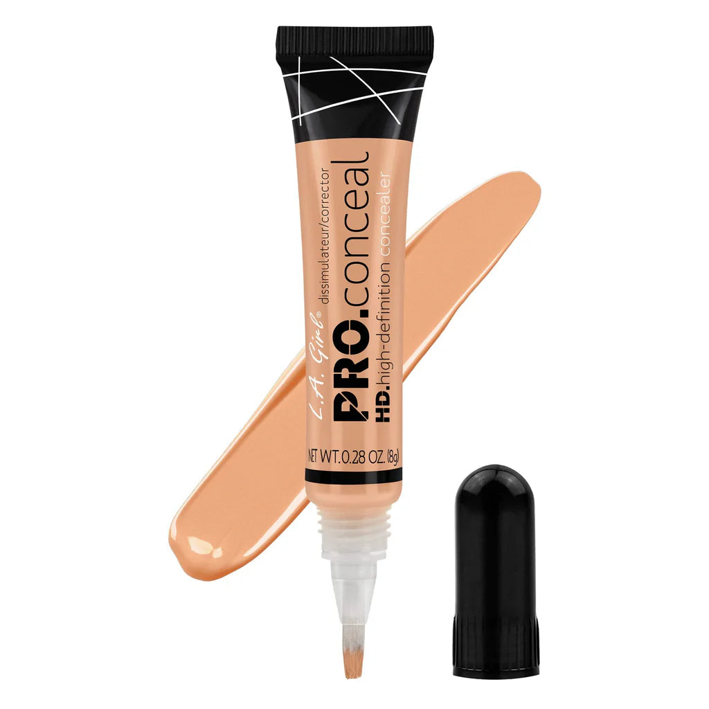 L.A. Girl HD Pro Concealer - Full Coverage Liquid Concealer for Dark Circles & Blemishes - Vegan & Cruelty-Free Makeup - Perfect for Everyday Wear & Professional Makeup Looks