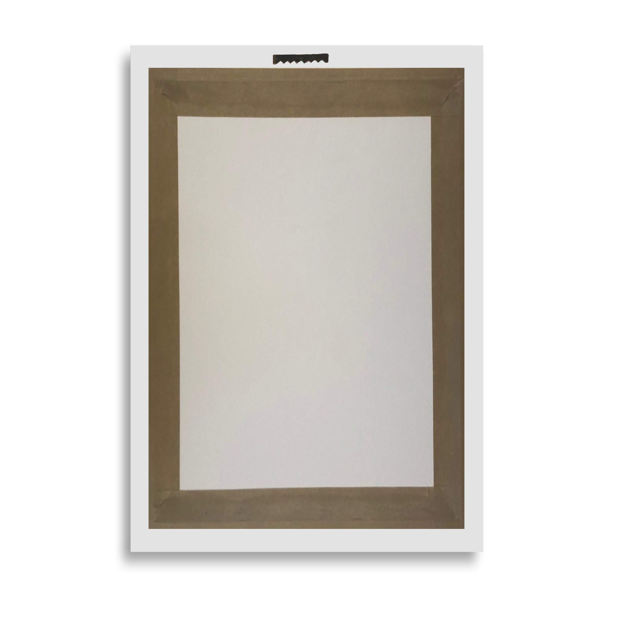 Wynwood Studio Symbols and Objects Framed Wall Art Print - Mr Potato 2001 Parchment - 13x19 Inches Brown & White Home Decor - Perfect for Living Room, Bedroom or Office Wall Decoration