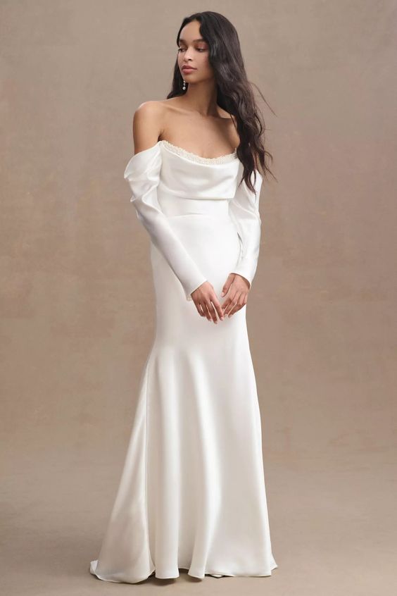 Watters Garance Gown - Elegant Wedding Dress for Brides | Perfect for Beach, Garden & Formal Weddings