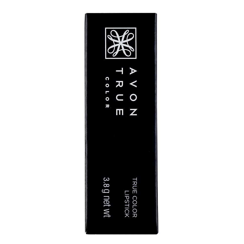 Avon True Color Lipstick SPF 15 - Creamy Shea Butter Lipstick for Hydration & Sun Protection | Long-Lasting Nourishing Lip Color in Scarlet Siren | Perfect for Daily Wear, Date Nights & Special Occasions