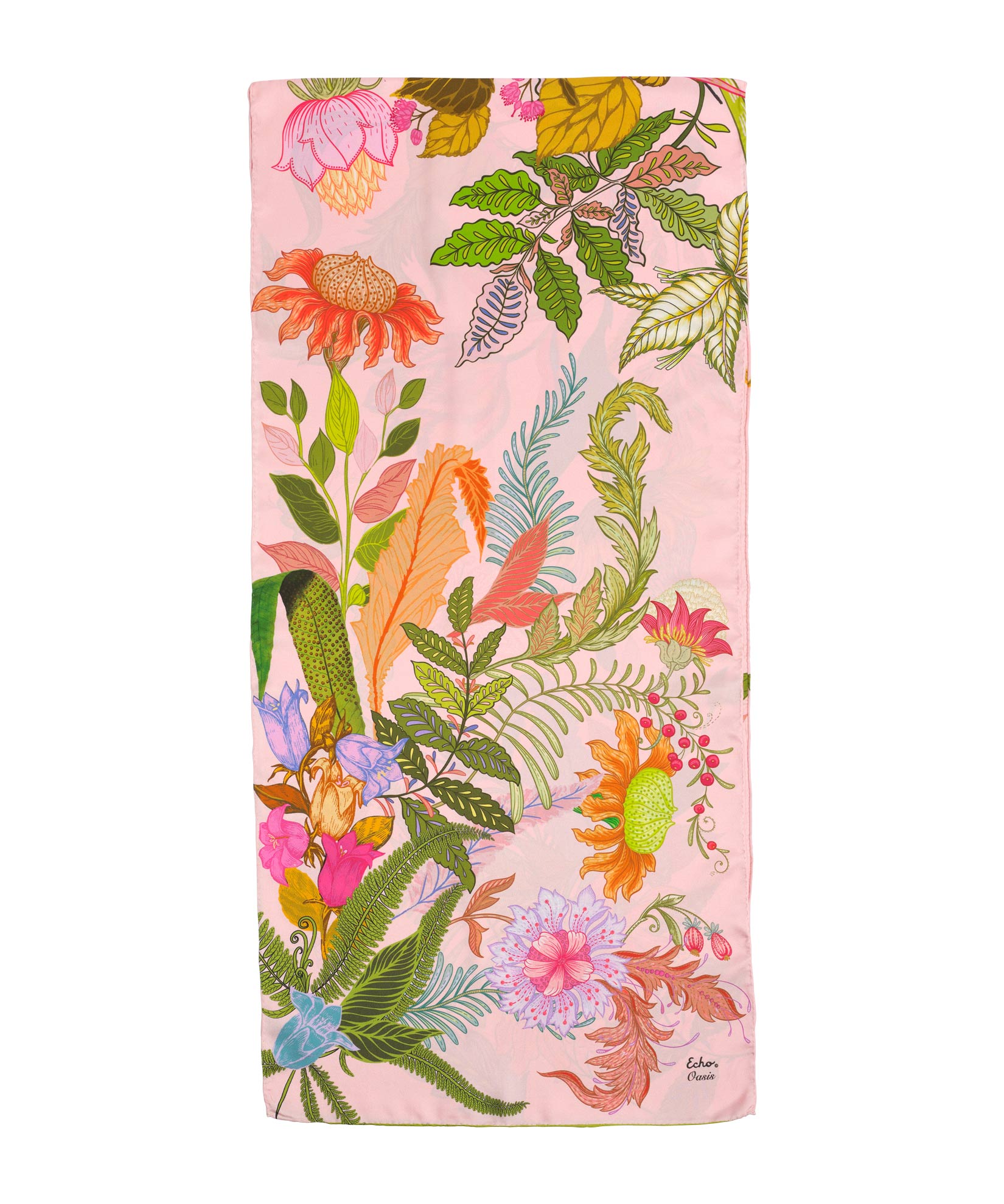 Oasis Silk Oblong Scarf - Premium Lightweight Fashion Accessory for Women, Elegant Shawl Wrap for Office, Travel & Special Occasions