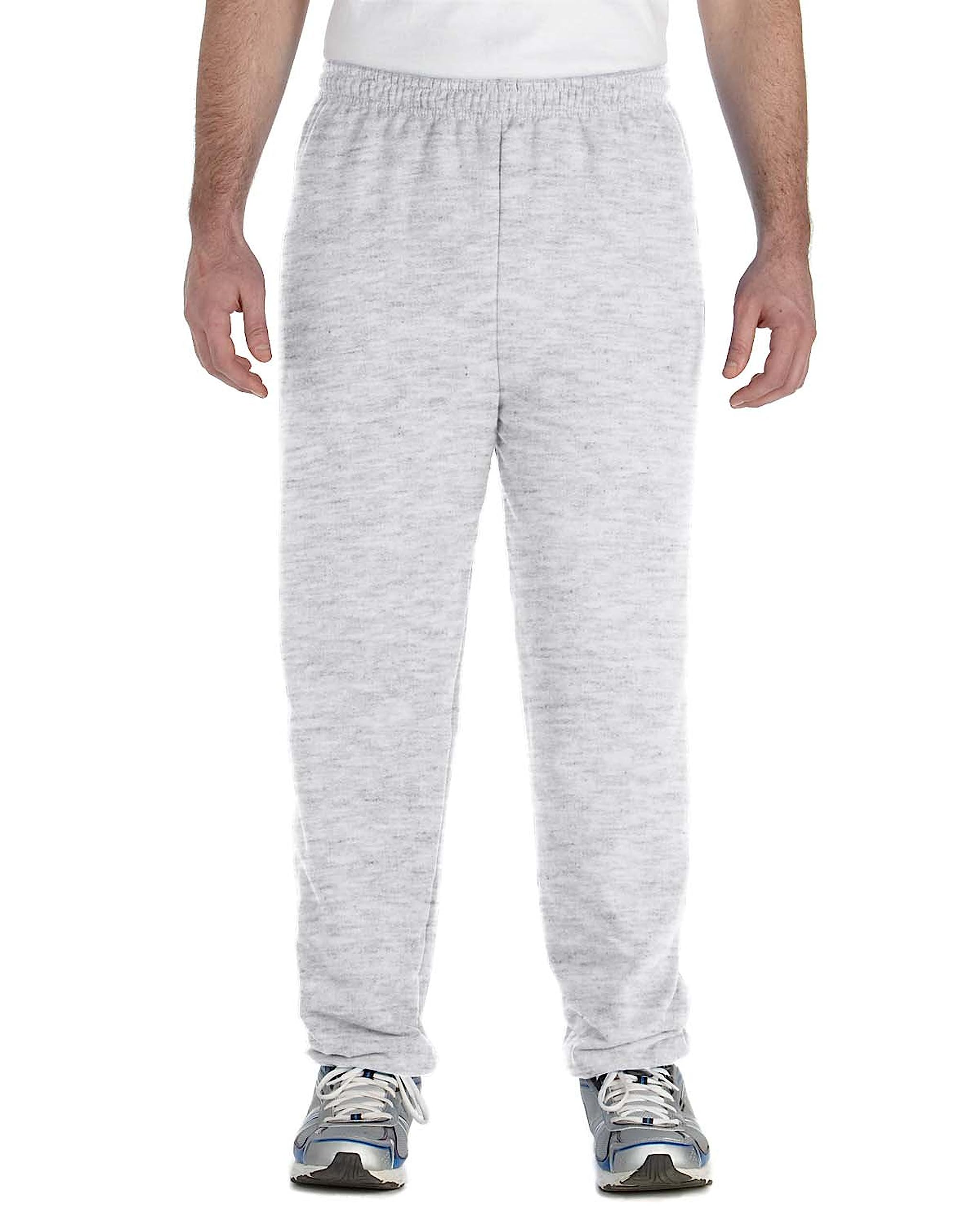 Gildan Heavy Blend Sweatpants for Men & Women - Soft Fleece-Lined Sweatpants, Ash Gray, Small - Perfect for Lounge, Gym & Casual Wear