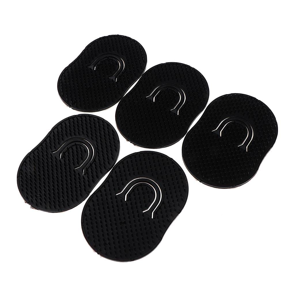 VMS INDIA 5-Piece Hair Care Set - Beard Shampoo Brush, Pocket Comb & Scalp Massager for Men | Travel-Friendly Grooming Kit for Beard Care & Head Relaxation