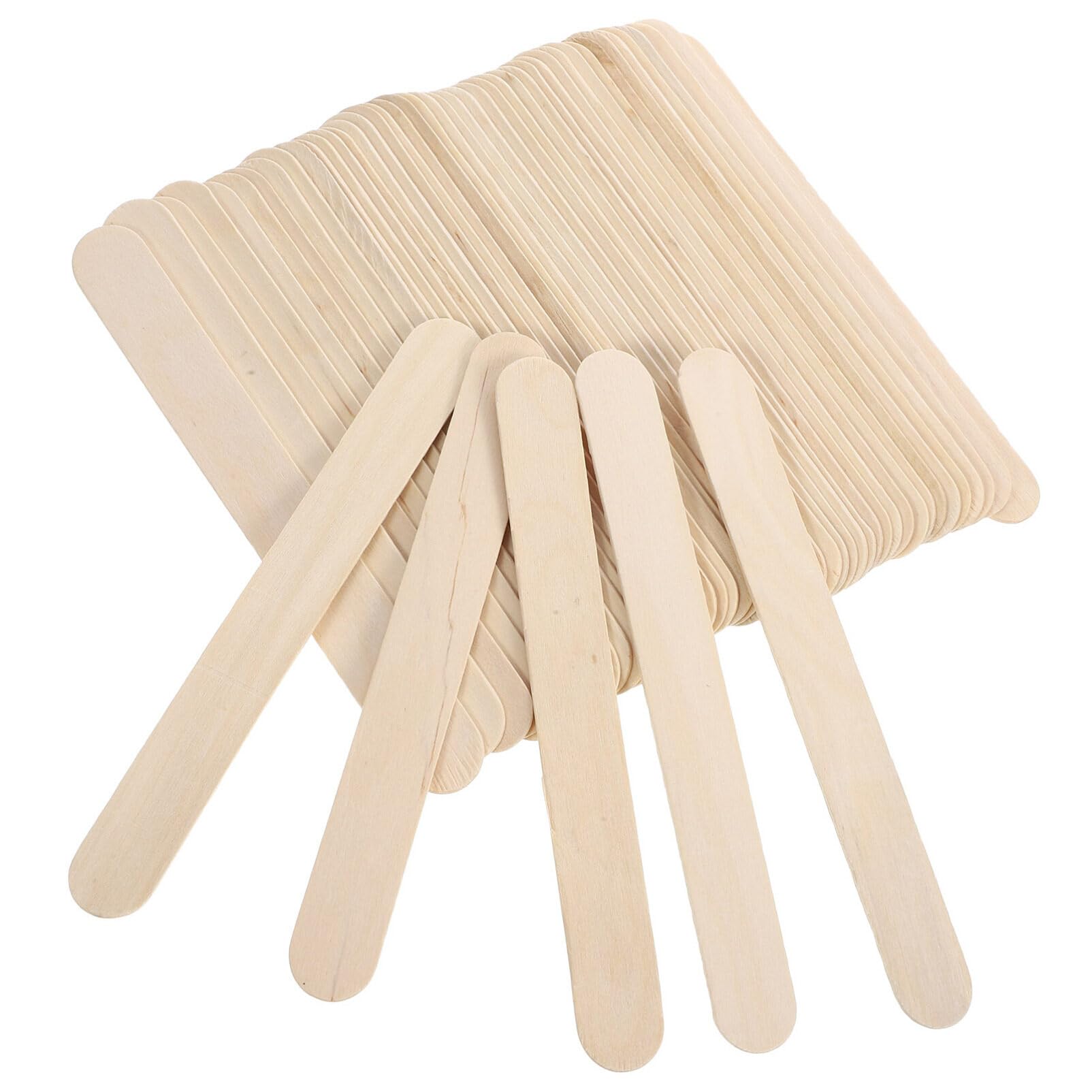 600pcs Wooden Wax Sticks for Hair Removal - Body, Legs, Face & Eyebrow Waxing - Portable Wax Wands for Smooth Skin at Home or Salon - Minkissy Beauty Essentials