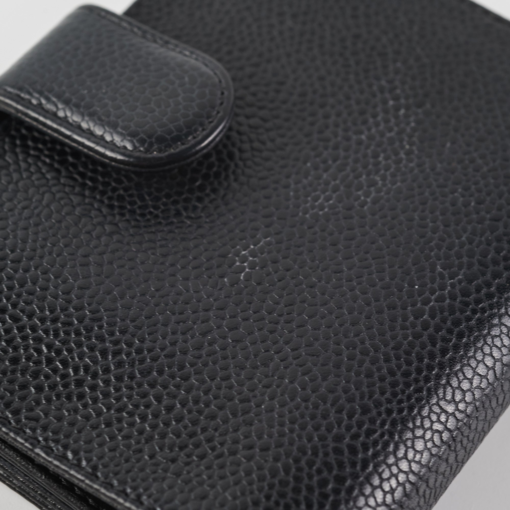 Chanel Timeless Bifold Caviar Leather Wallet for Women - Classic Black Luxury Wallet - Perfect for Everyday Use, Travel & Gift Giving