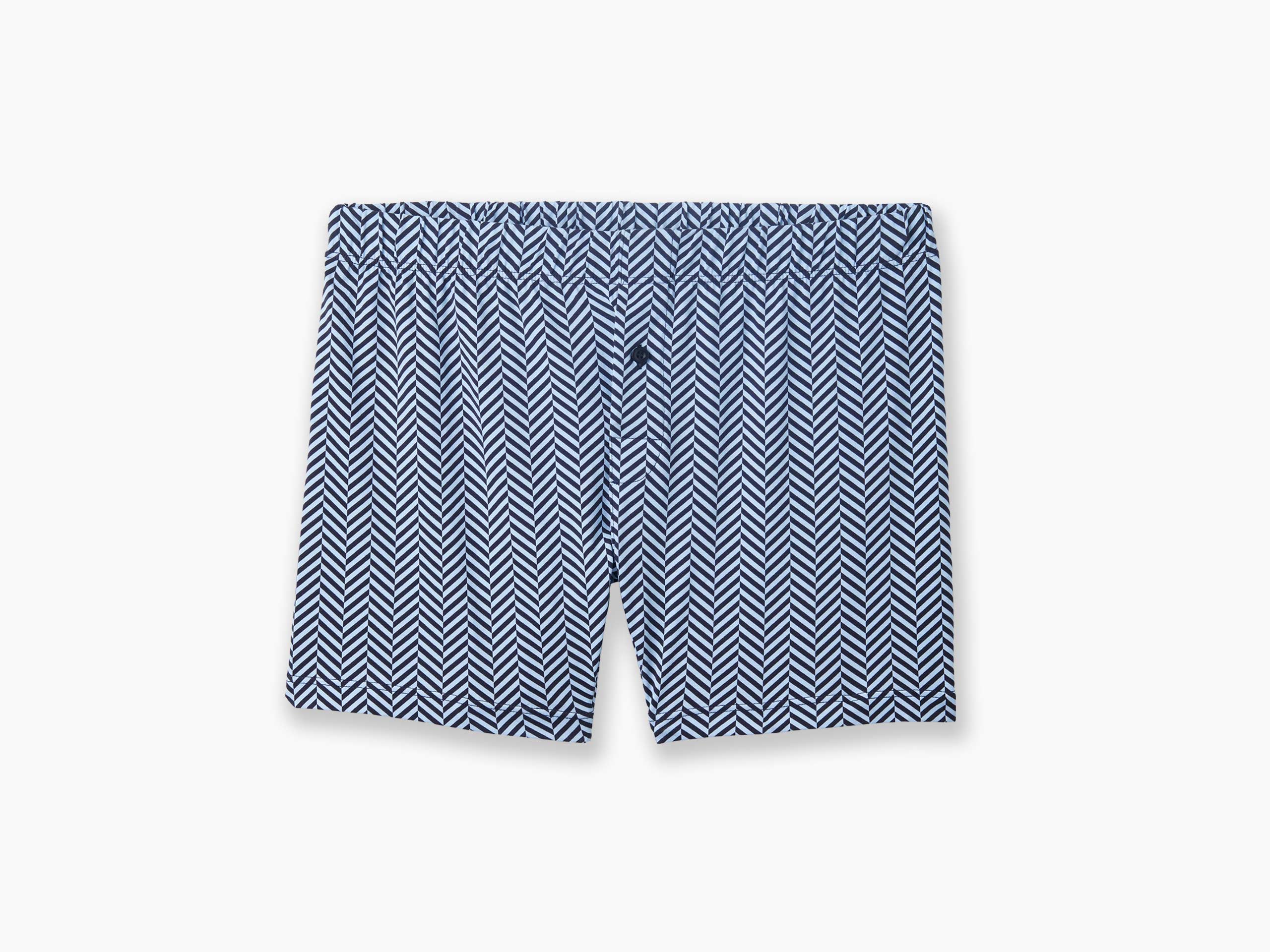 Premium Slim Fit Boxer Briefs for Men - Soft Herringbone Pattern Underwear - Comfortable & Breathable for Daily Wear, Workout & Travel