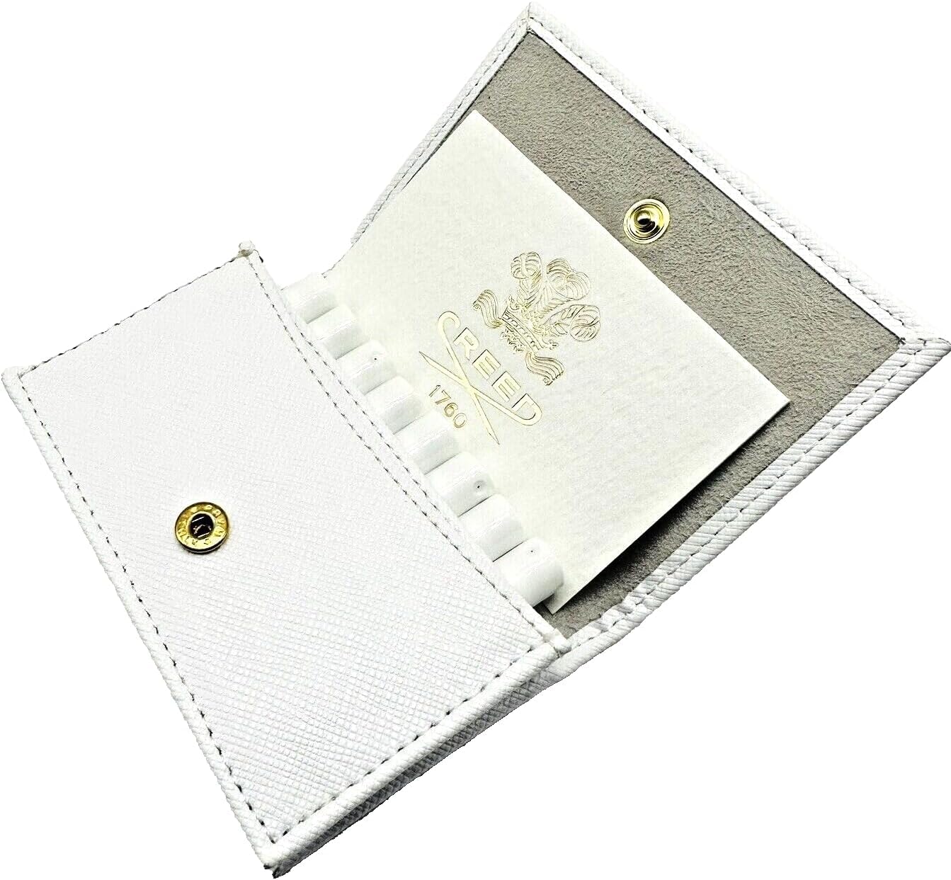 Luxury 8-Piece Women's Perfume Discovery Set - Royal Princess Oud, Love in White, Spring Flower, Aventus For Her, Silver Mountain Water, Love in Black, Wind Flowers | Premium Leather Wallet | Perfect for Gifts, Travel & Everyday Elegance