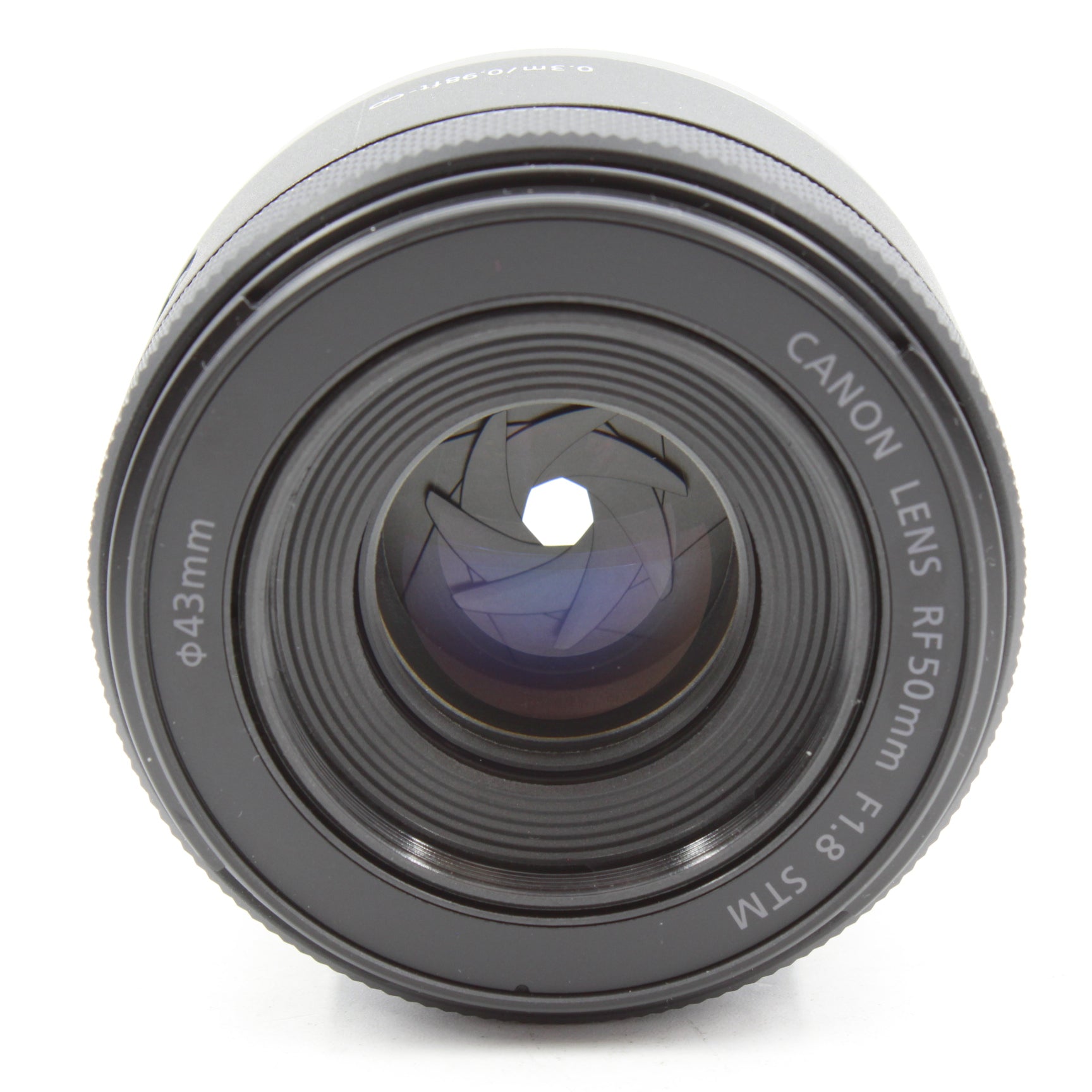 Open Box Excellent Condition Canon RF 50mm f/1.8 STM Lens - Premium Portrait & Low Light Photography for DSLR Cameras