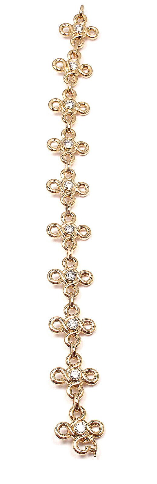 Authentic Chanel 18K Yellow Gold Diamond Bracelet with Certificate - Luxury Jewelry for Women, Perfect for Gifts, Parties & Special Occasions