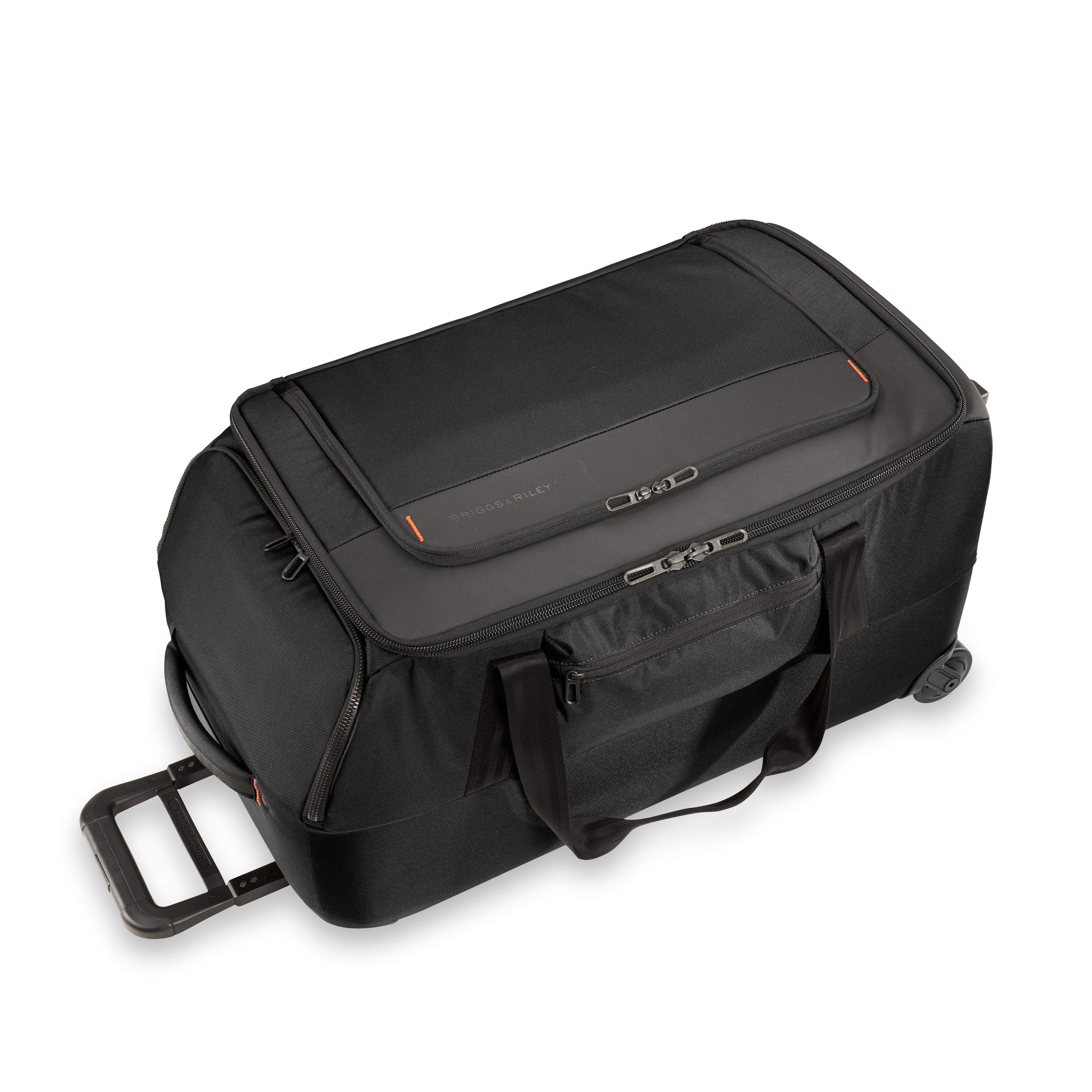 Briggs & Riley ZDX 27 Medium Upright Duffle Bag - Premium Carry-On Luggage for Business Travel & Weekend Getaways | Durable Spinner Suitcase with Expandable Storage