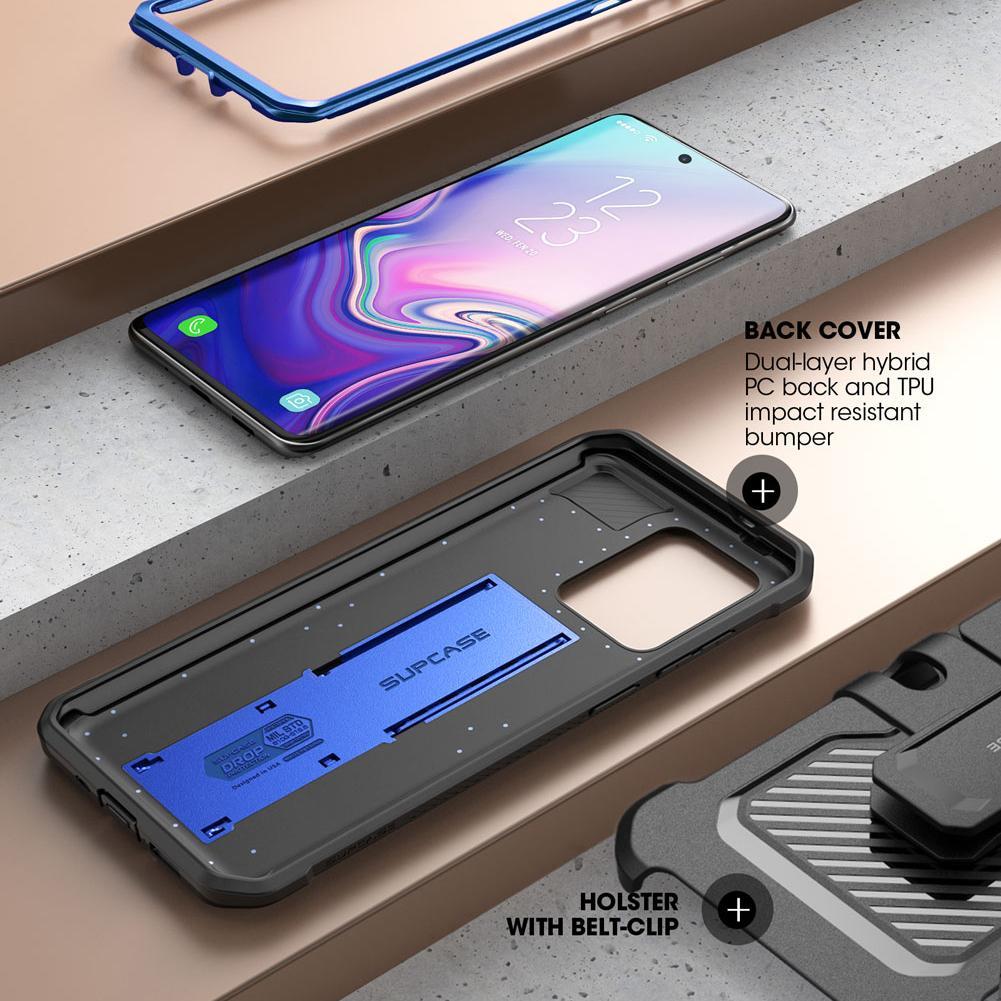 Samsung Galaxy S20 Ultra Unicorn Beetle Pro Heavy Duty Rugged Case - Dark Blue | Shockproof, Drop Protection for Outdoor & Adventure Use