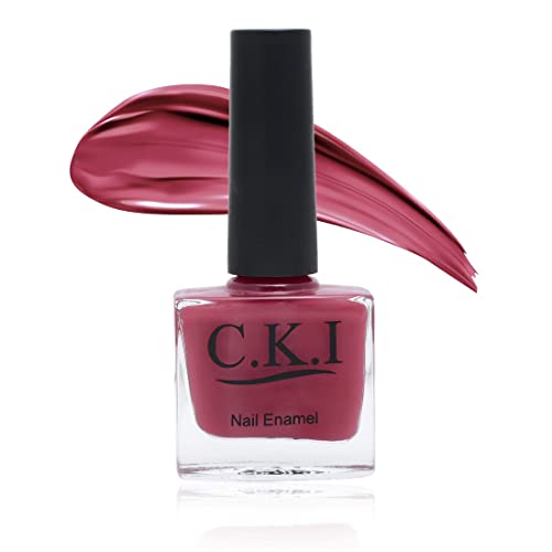 C.K.I Non-Toxic Nail Polish - Quick Dry Long Lasting Nail Lacquer with Glossy Shine, Smudge-Free & Spillproof Formula - Lightweight Smooth Enamel Paint for Manicures & Pedicures - Perfect for Daily Wear, Parties, Weddings and Special Occasions