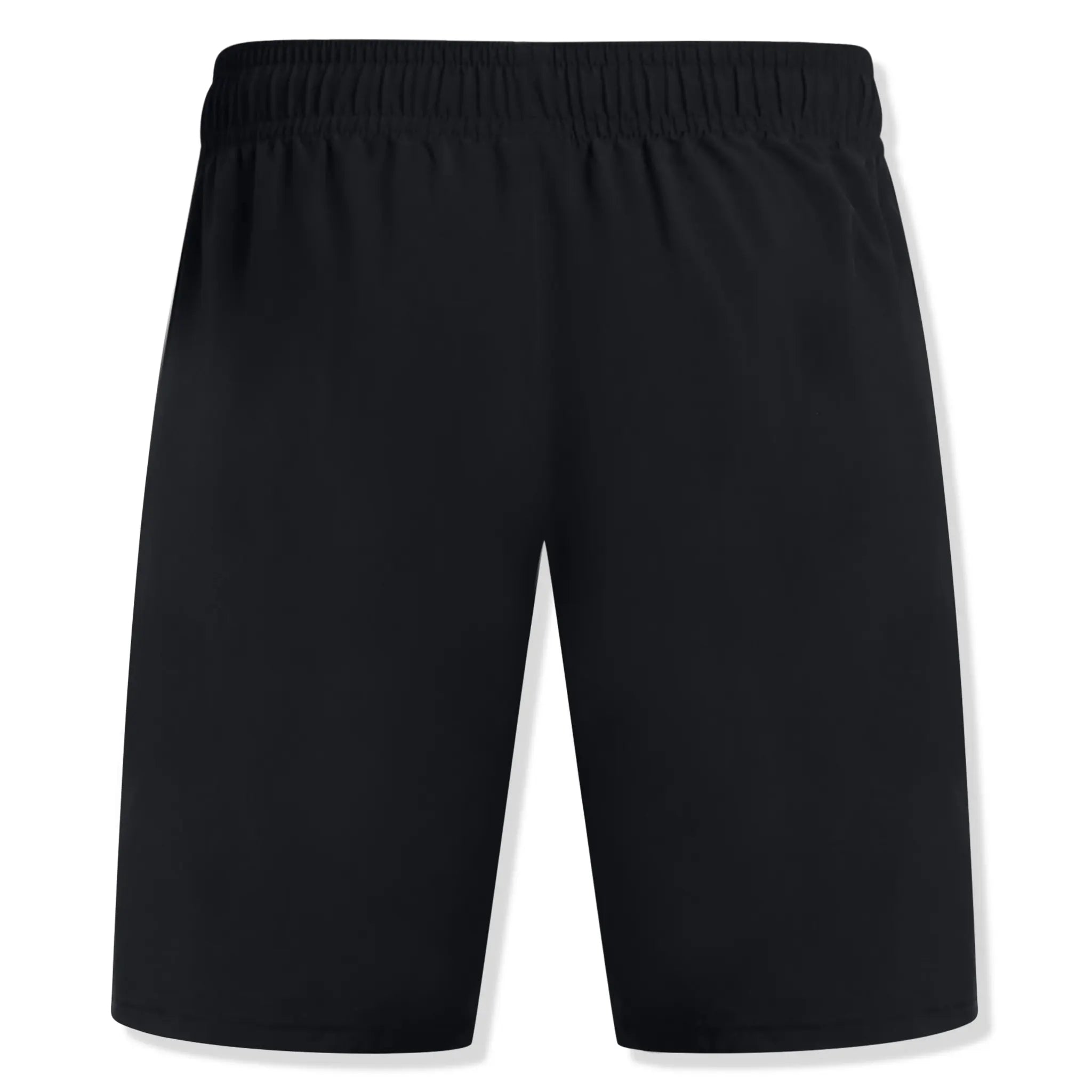 Under Armour UA Tech Woven Wordmark Black Athletic Shorts for Men - Lightweight Workout & Running Shorts for Gym, Training, and Casual Wear