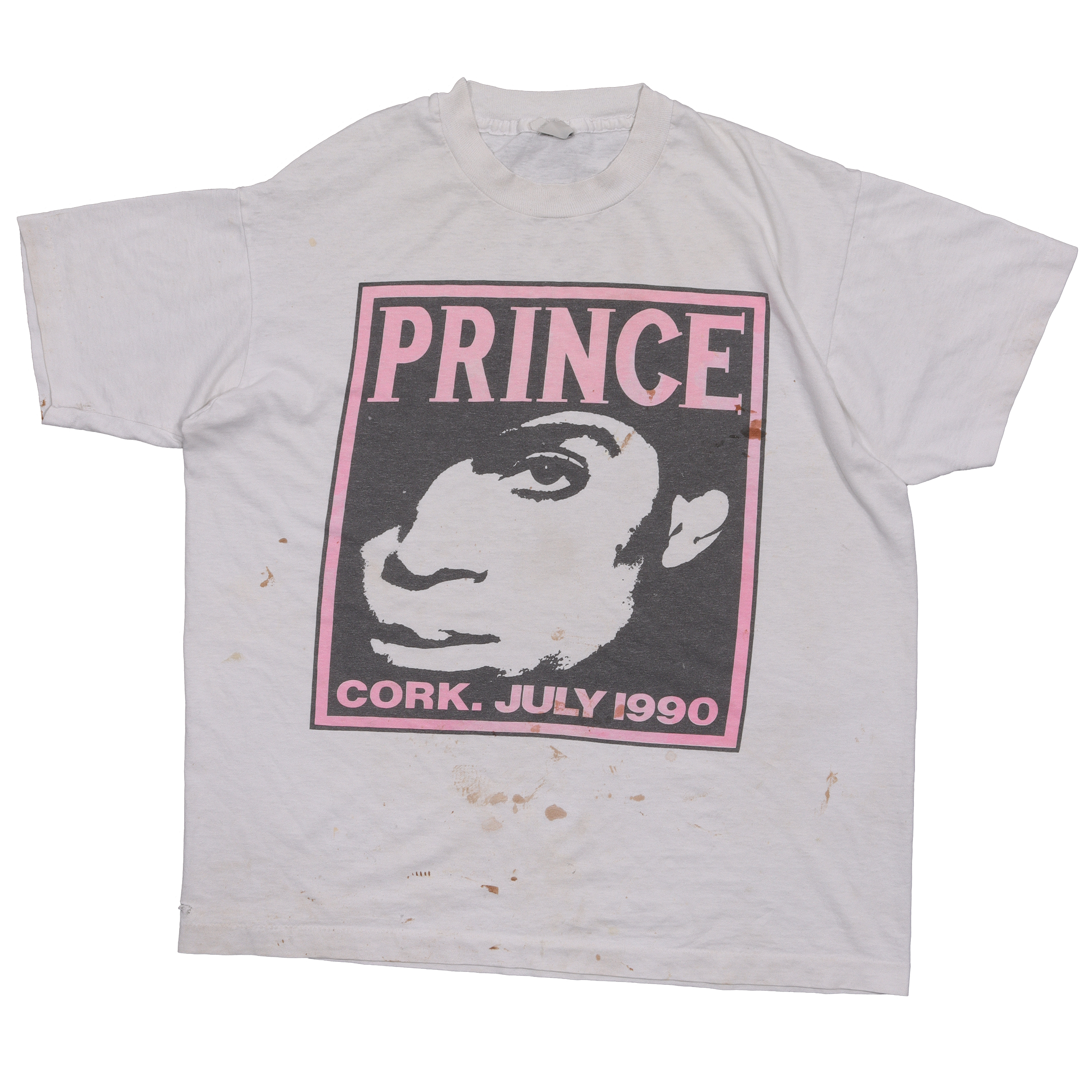 Vintage 1990 Prince Cork Graphic T-Shirt - Retro Music Band Tee for Concerts & Casual Wear