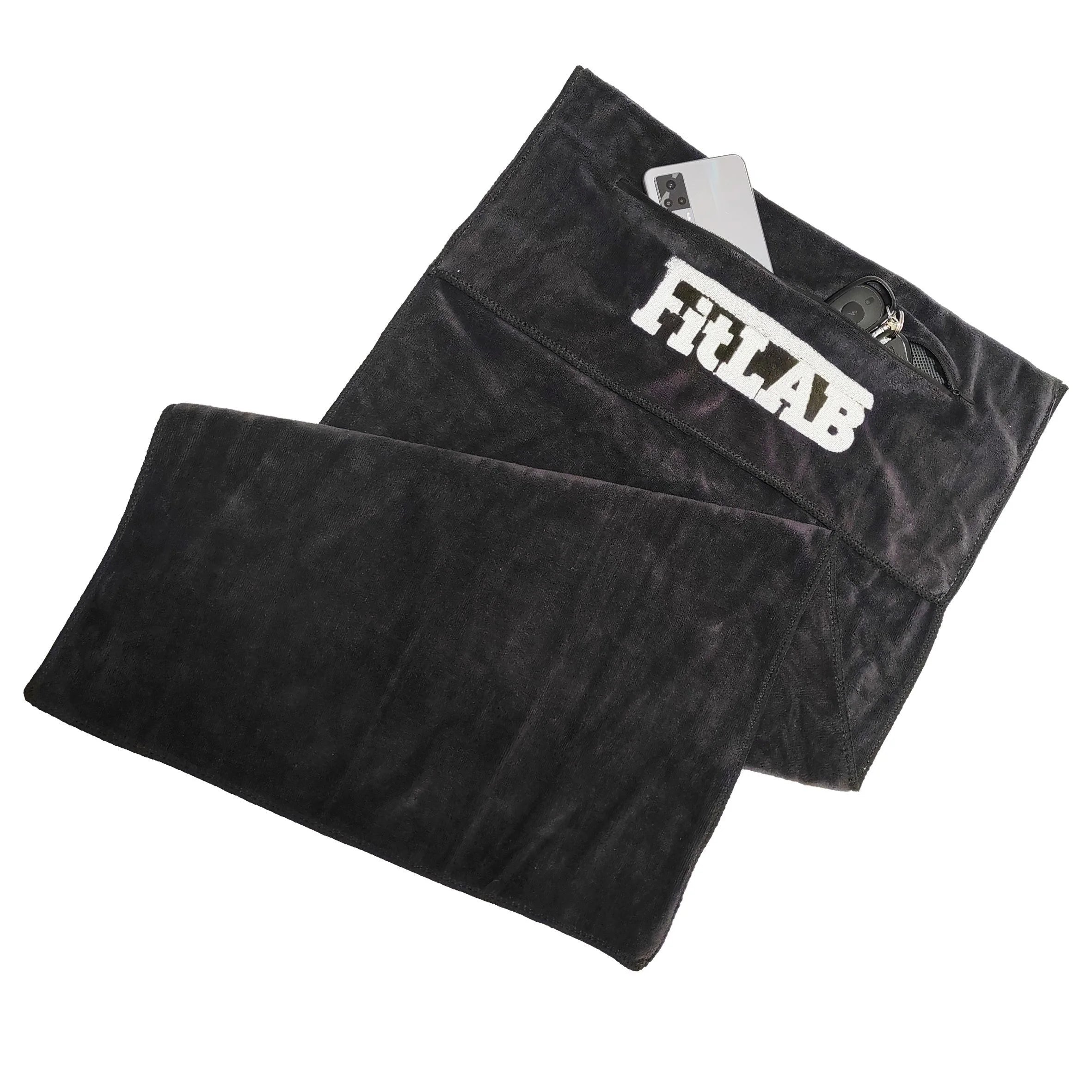 FITLAB Premium Workout Towel - Super Absorbent & Quick Dry Gym Towel for Fitness, Yoga, Running & Sports - Ideal for Gym, Home Workouts & Outdoor Activities