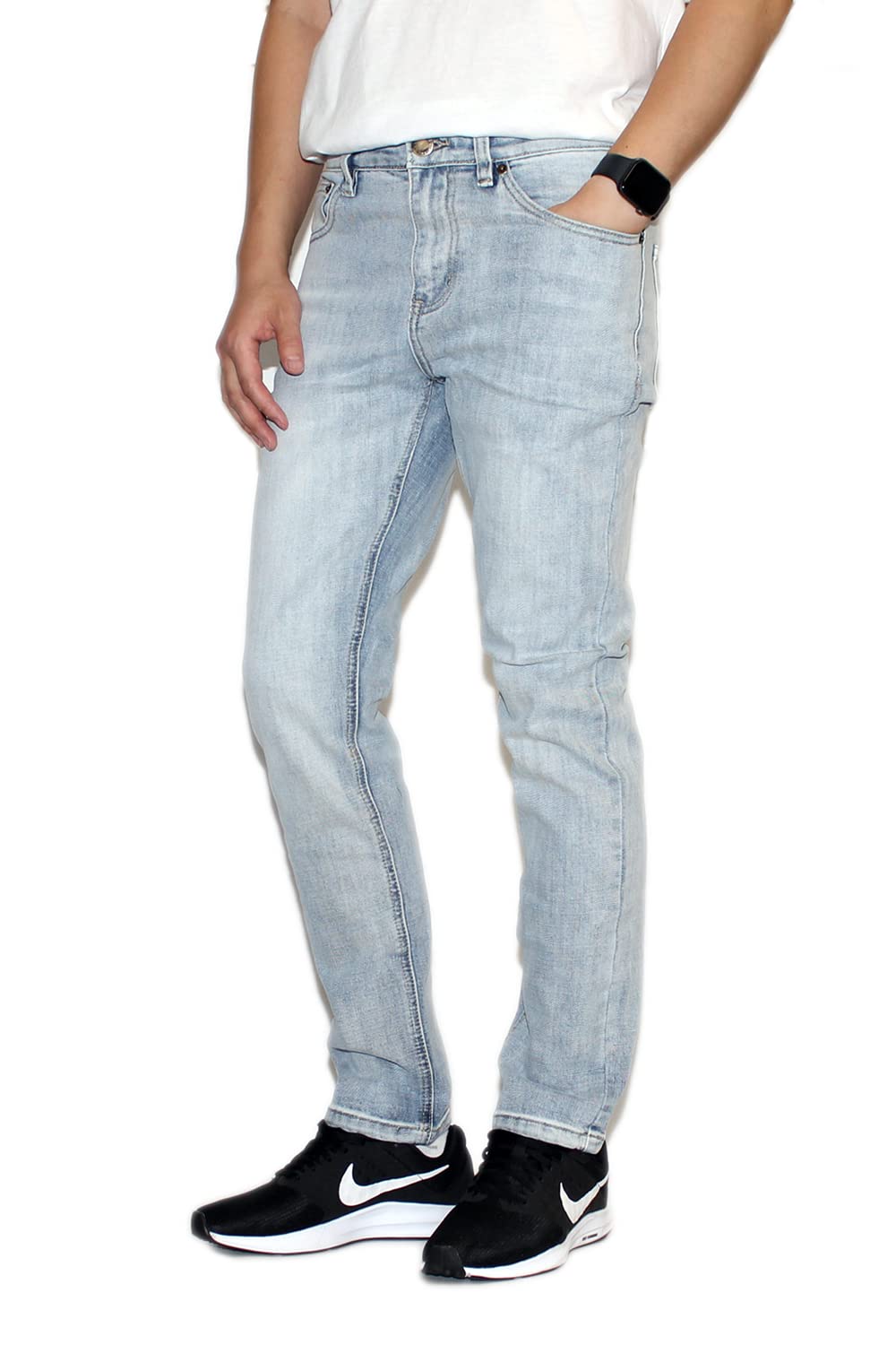 Premium Washed Skinny Fit Denim Jeans for Men | Comfortable & Stylish Slim Fit Jeans | Perfect for Casual Wear, Office & Date Nights