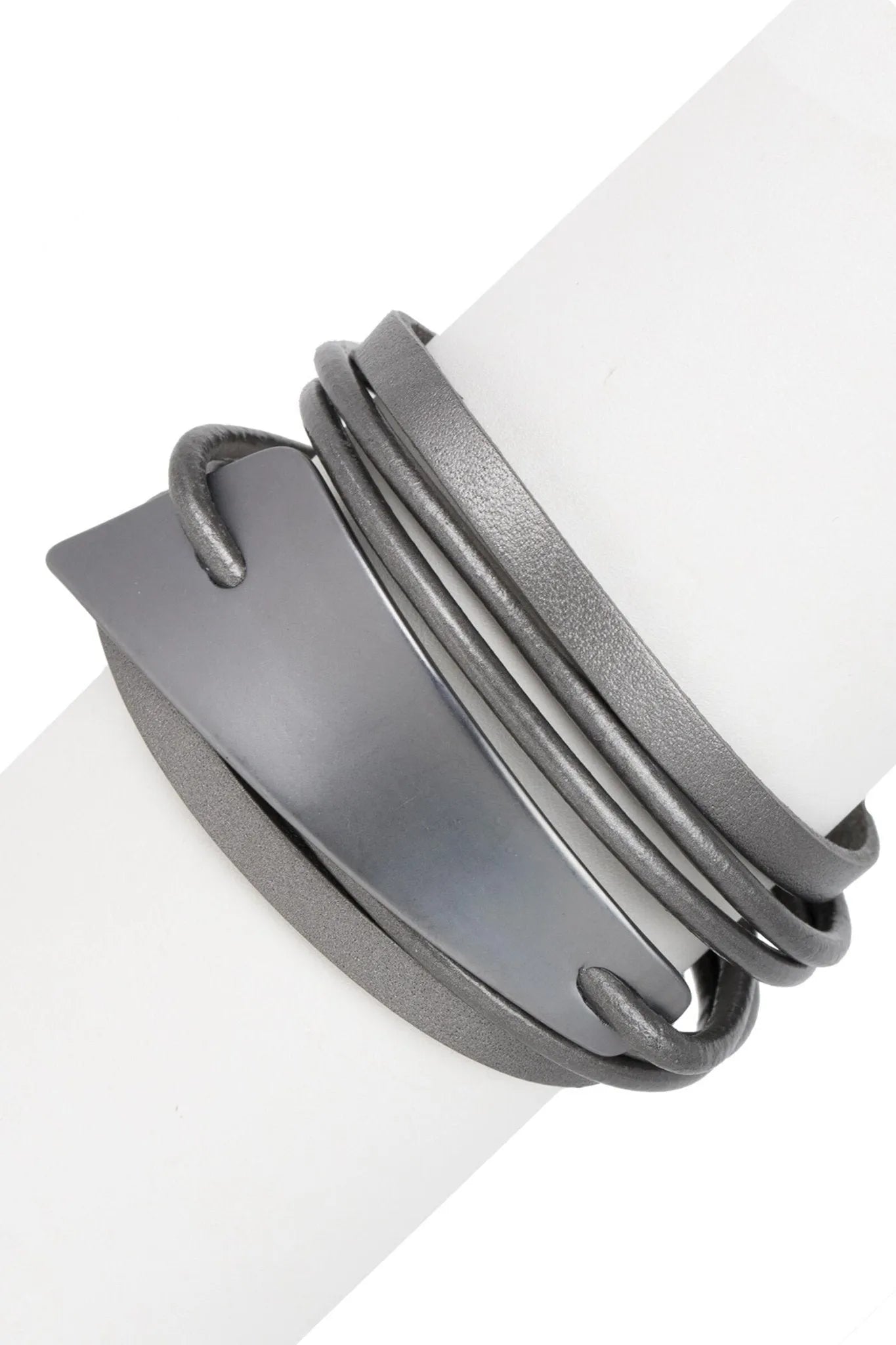 Absolute Zero Genuine Leather Bracelet for Men & Women - Stylish & Durable Handmade Leather Wristband - Perfect for Casual Wear, Gifts & Everyday Fashion Accessories