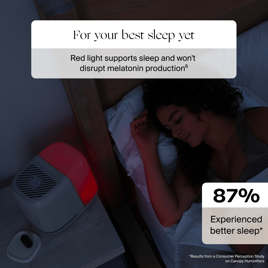 Bedside Humidifier 2.0 - Ultrasonic Cool Mist Humidifier for Bedroom, Quiet Air Humidifier with Night Light, Perfect for Dry Air Relief, Baby Nursery & Home Office Use