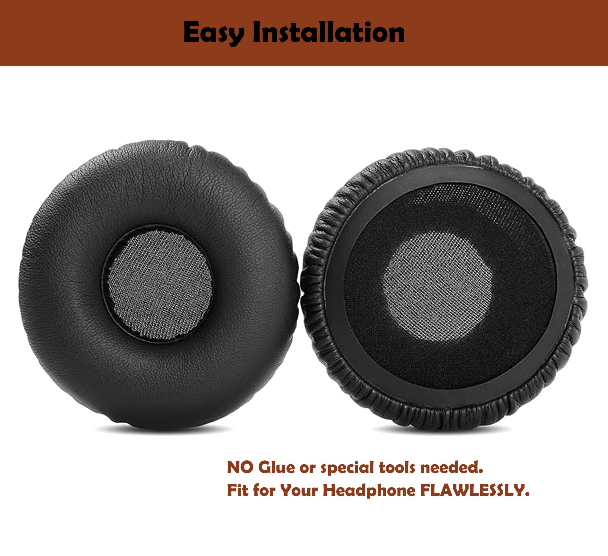 Premium Replacement Ear Pads for Skullcandy Uproar Wireless Headphones - Soft Memory Foam Cushions for Comfort & Noise Isolation - Perfect for Gaming, Music & Office Use