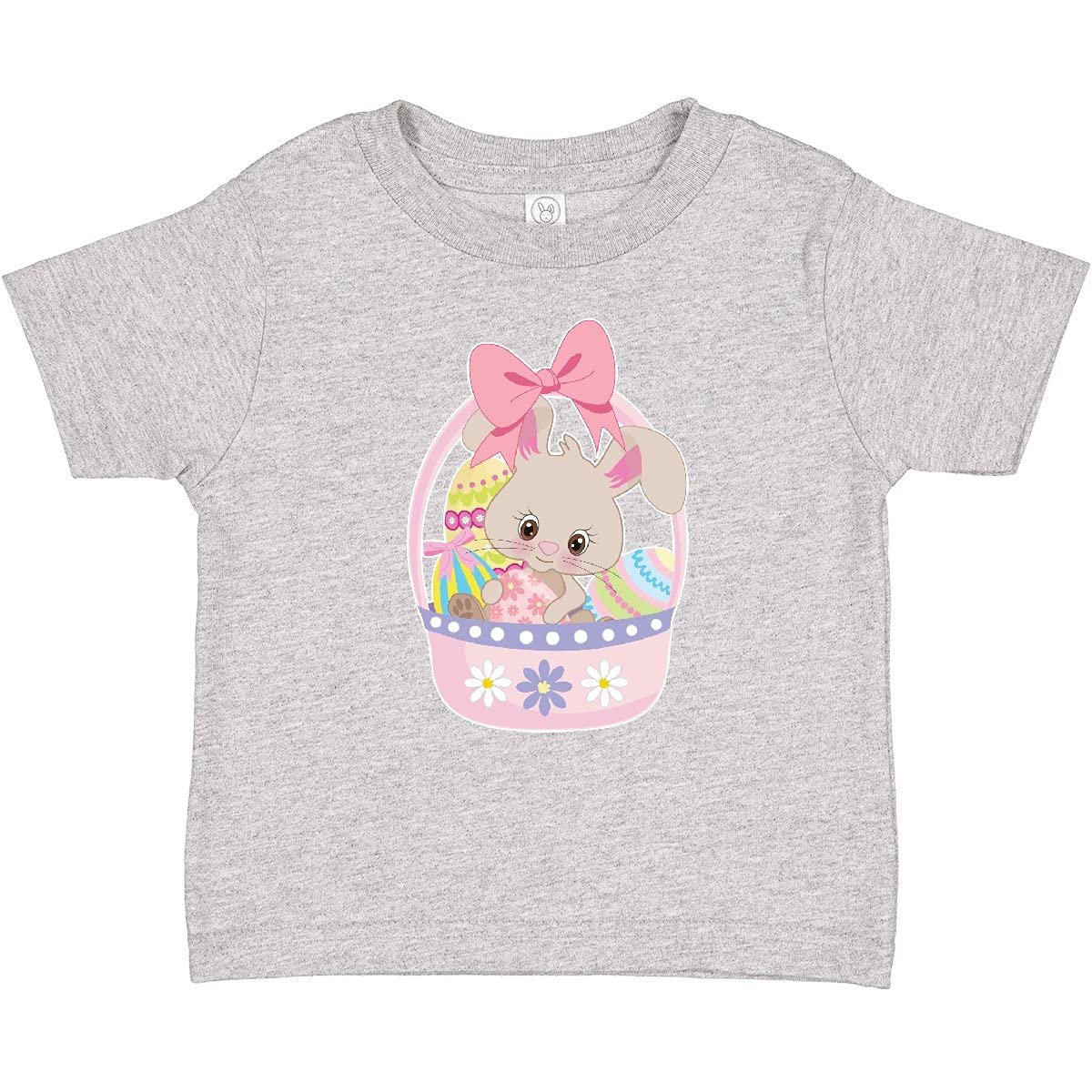 Easter Bunny Baby T-Shirt - Cute Easter Basket Design for Kids
