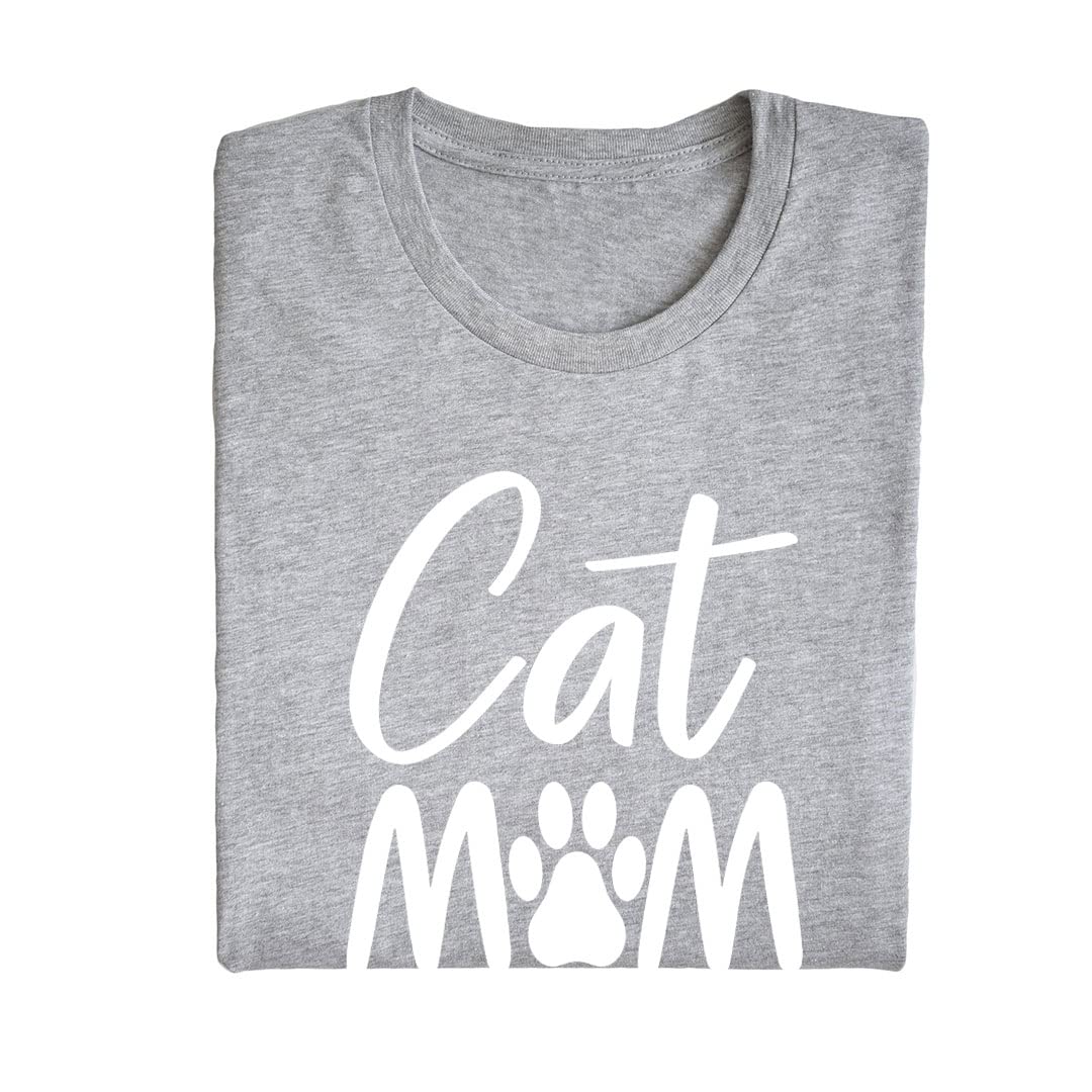 Custom Personalized Cat Mom T-Shirts with Names - Perfect Gift for Cat Lovers & Mother's Day