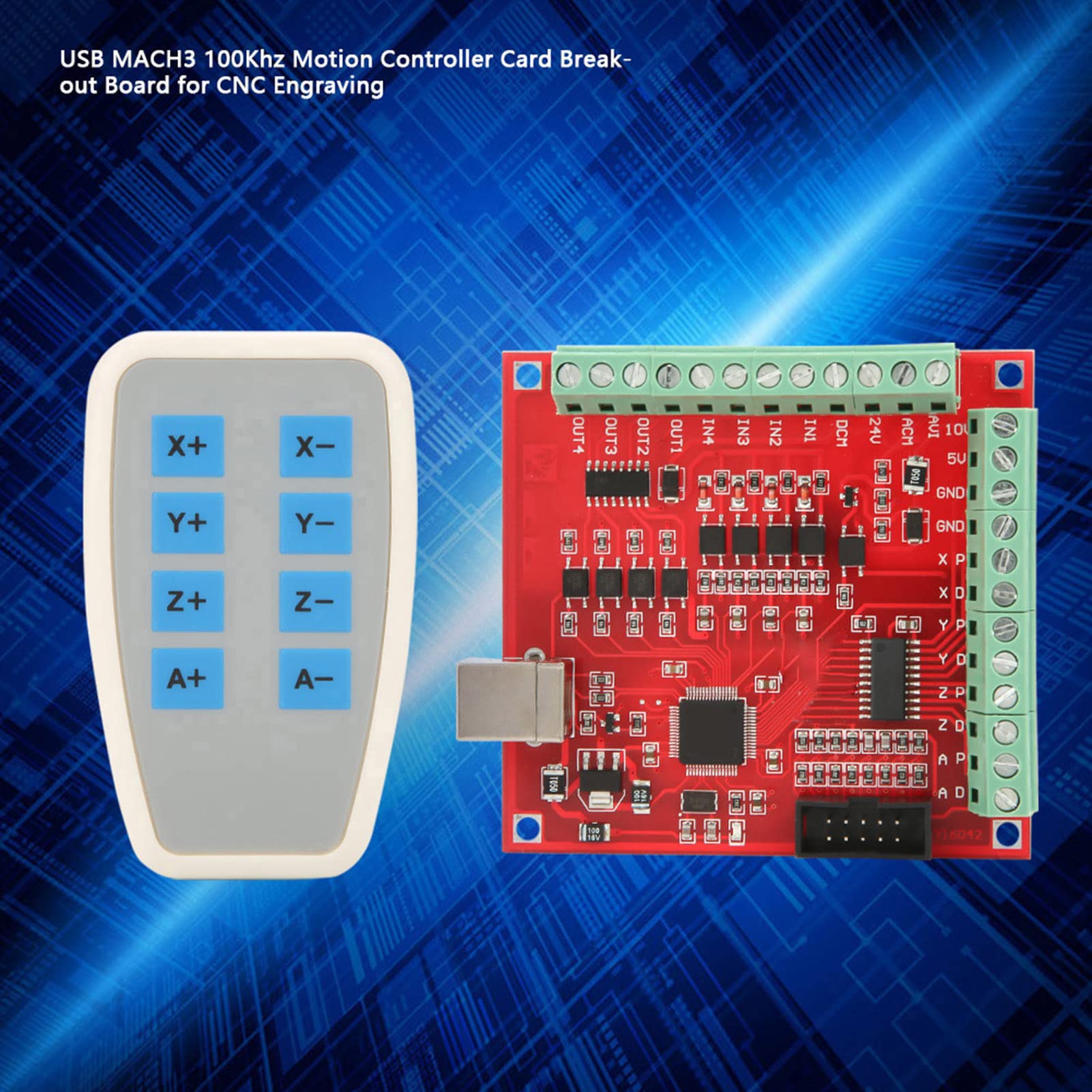 USB 100Khz Motion Controller for CNC Engraving - Precision Cutting & Milling