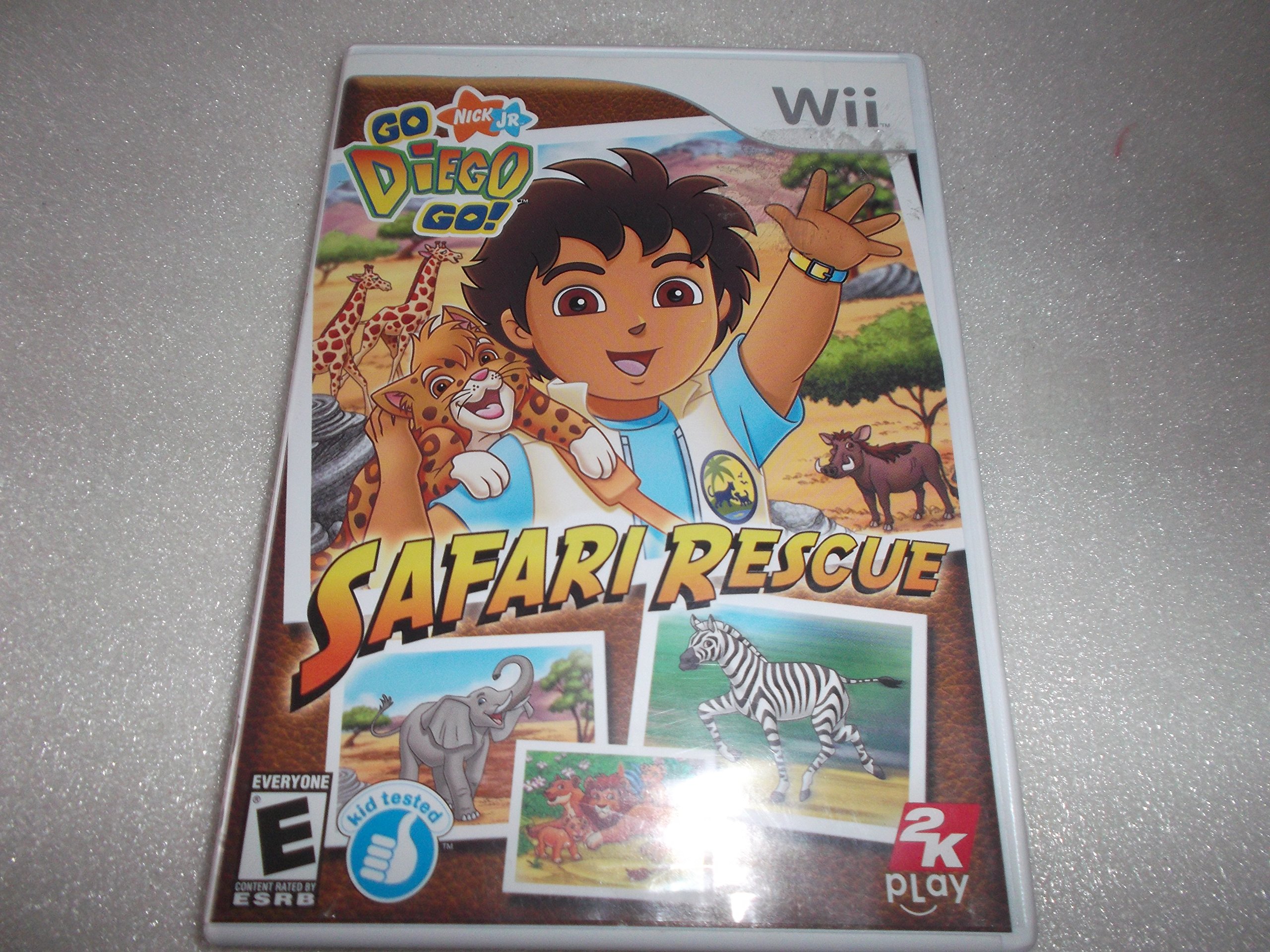 Go Diego Go Safari Rescue Game for Nintendo Wii - Fun Adventure for Kids & Family Game Night