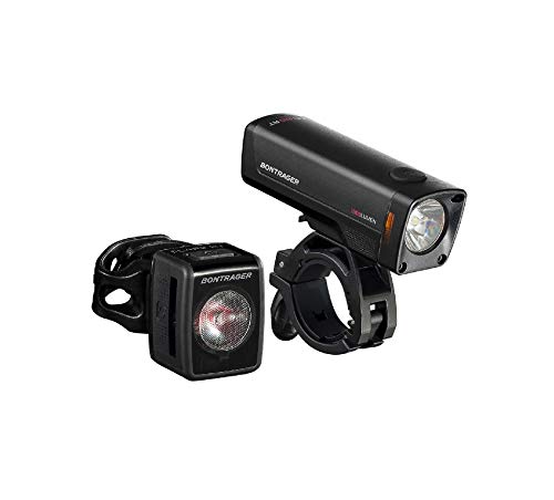 Bontrager Ion Pro RT/Flare RT Bike Light Set - ANT+/Bluetooth Compatible - High Visibility Cycling Safety Lights for Road & Mountain Biking at Night