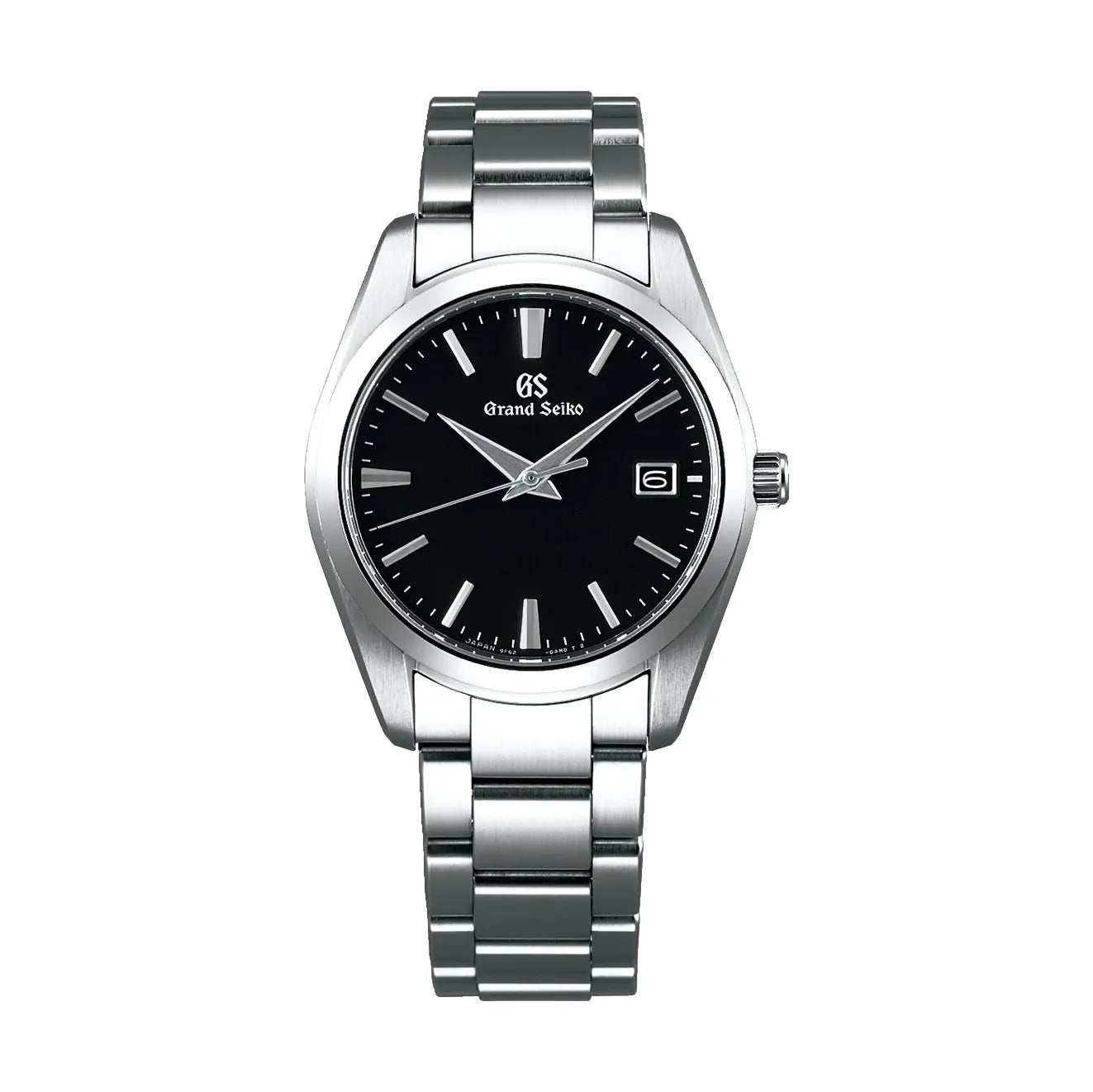 Seiko SBGX261 Heritage Quartz Watch - 37mm Black Dial with Stainless Steel Bracelet | Perfect for Business, Casual & Formal Occasions
