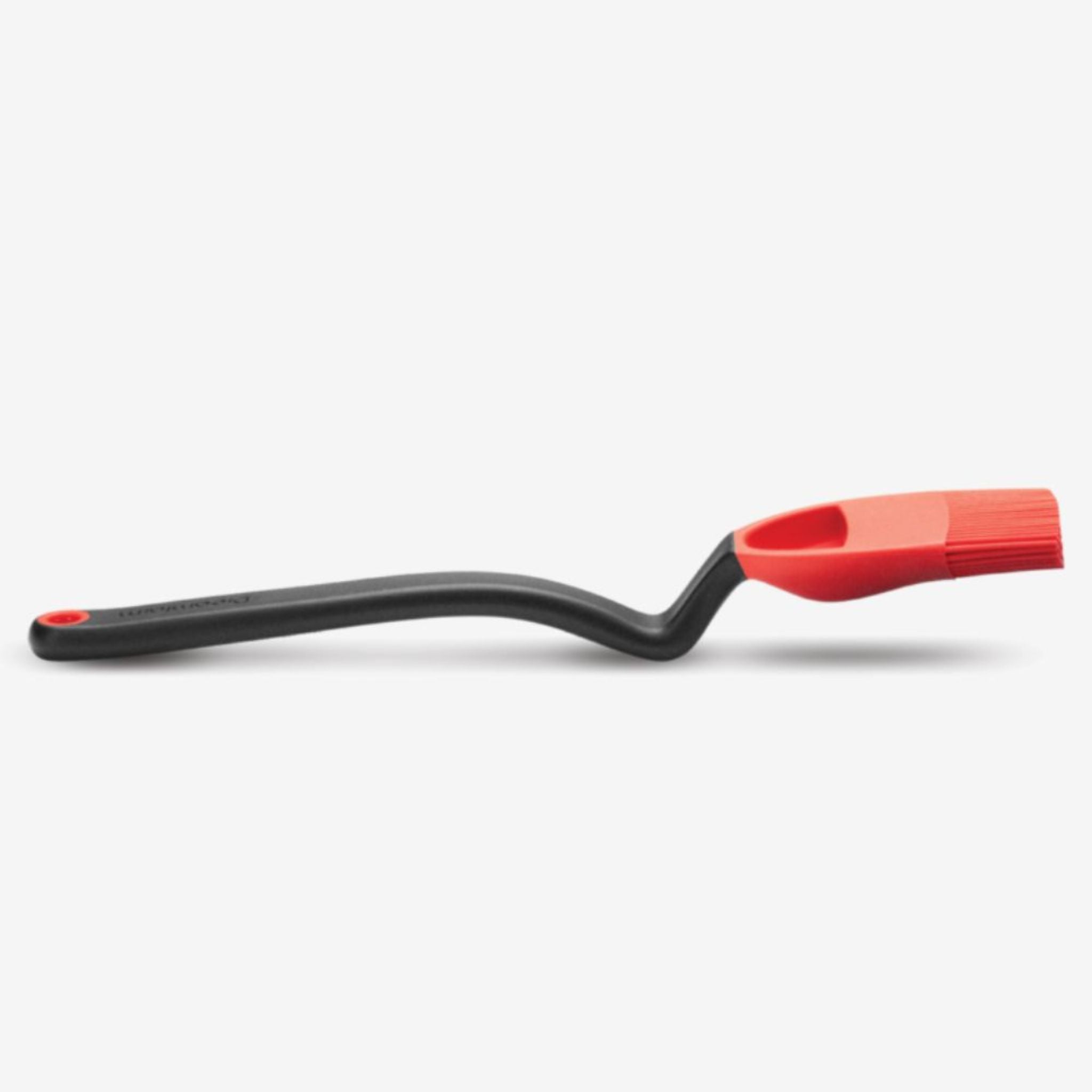 DreamFarm Nylon/Silicone Basting Brush - Red Brizzle (SH DFBR4120 RD) - Perfect for Grilling, Roasting & Baking - Kitchen Essential for BBQ, Pastry & Meat Glazing