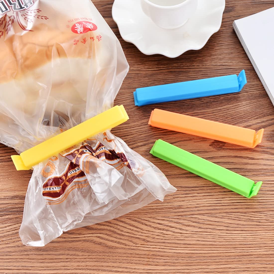 40 PCS Multi-Size Food Bag Clips - Airtight Kitchen Sealing Clips for Chips, Snacks & Groceries | Perfect for Pantry Organization & Food Freshness