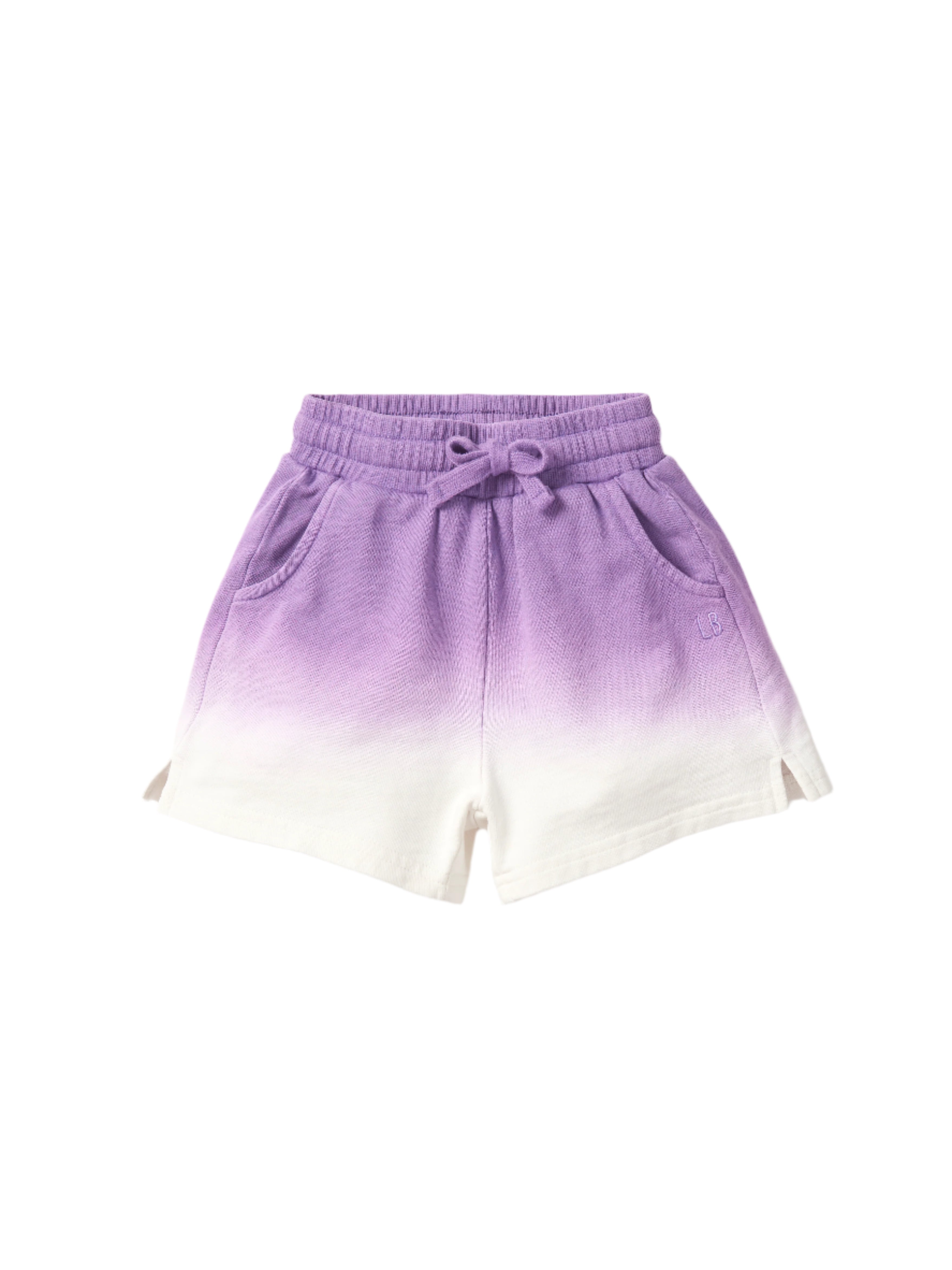 Ombre Sweatshorts for Women - Trendy Purple Gradient Athletic Shorts | Perfect for Yoga, Gym Workouts & Casual Summer Outfits