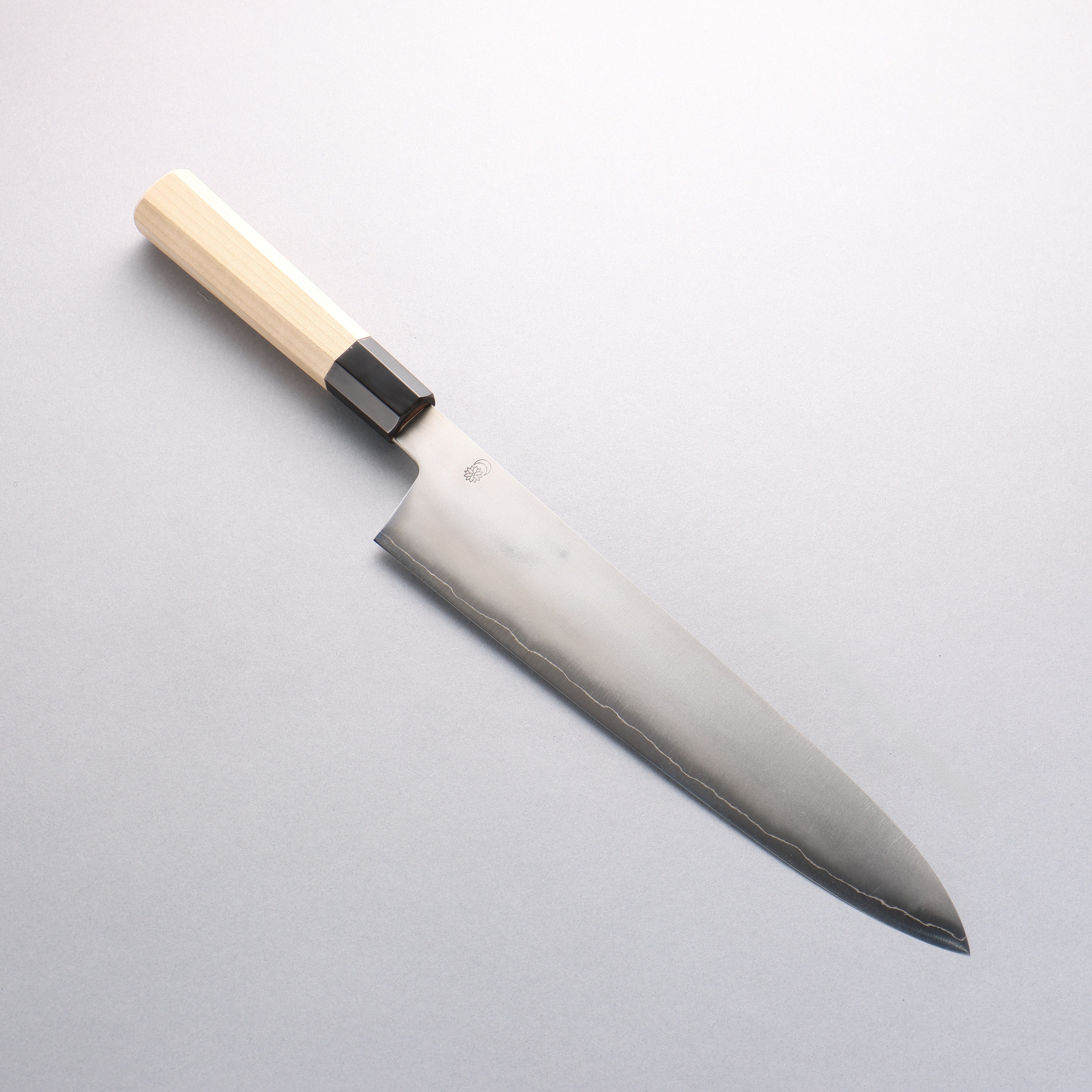 Premium Kikuzuki Silver Steel No.3 Gyuto Chef Knife 270mm - Japanese Magnolia Wood Handle - Professional Kitchen Knife for Sushi, Meat Cutting & Precision Cooking