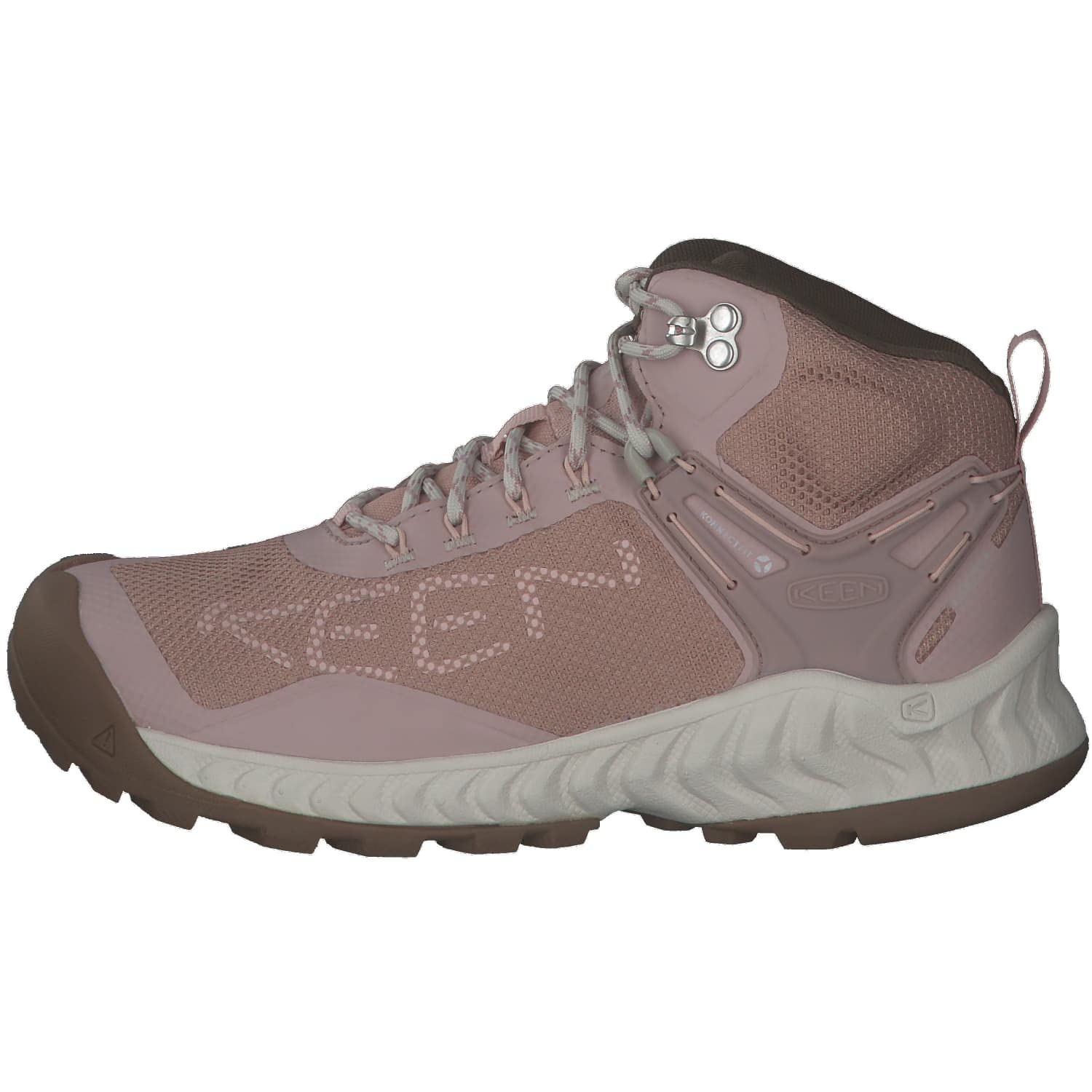 KEEN Women's Nxis Evo Mid Height Waterproof Hiking Boots - Lightweight Fast Packing Shoes for Outdoor Adventures, Trail Running & Travel