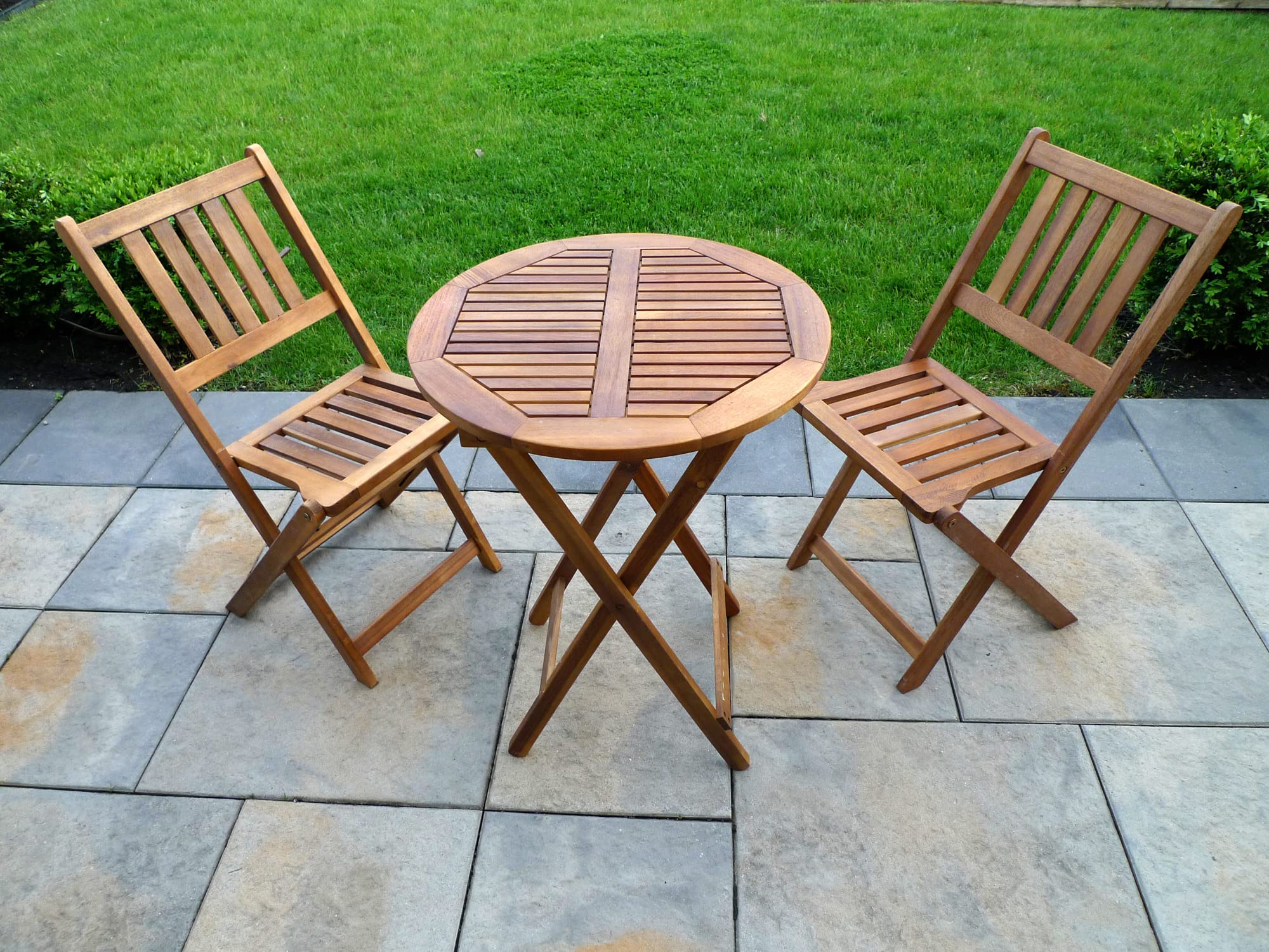 Outdoor Bistro Table and Chair Set - Patio Dining Furniture for Garden, Balcony, and Backyard Relaxation