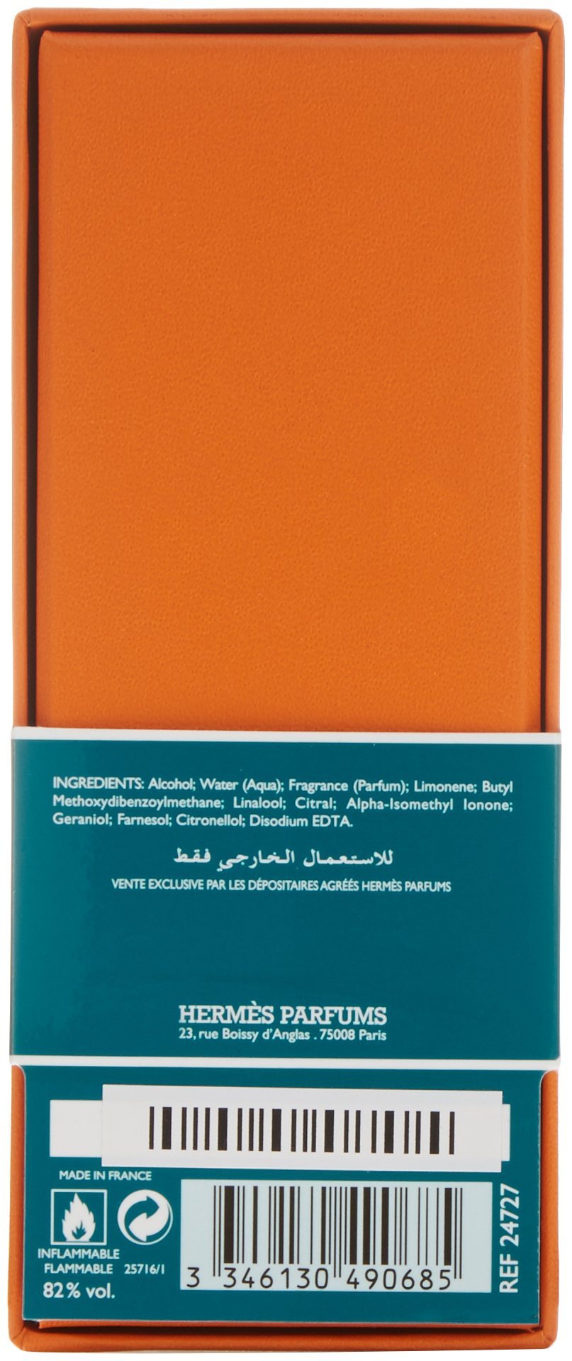 Hermes Eau D'Orange Verte Eau de Cologne Spray for Men & Women - 3.4 oz Fresh Citrus Fragrance | Perfect for Daily Wear, Office & Special Occasions