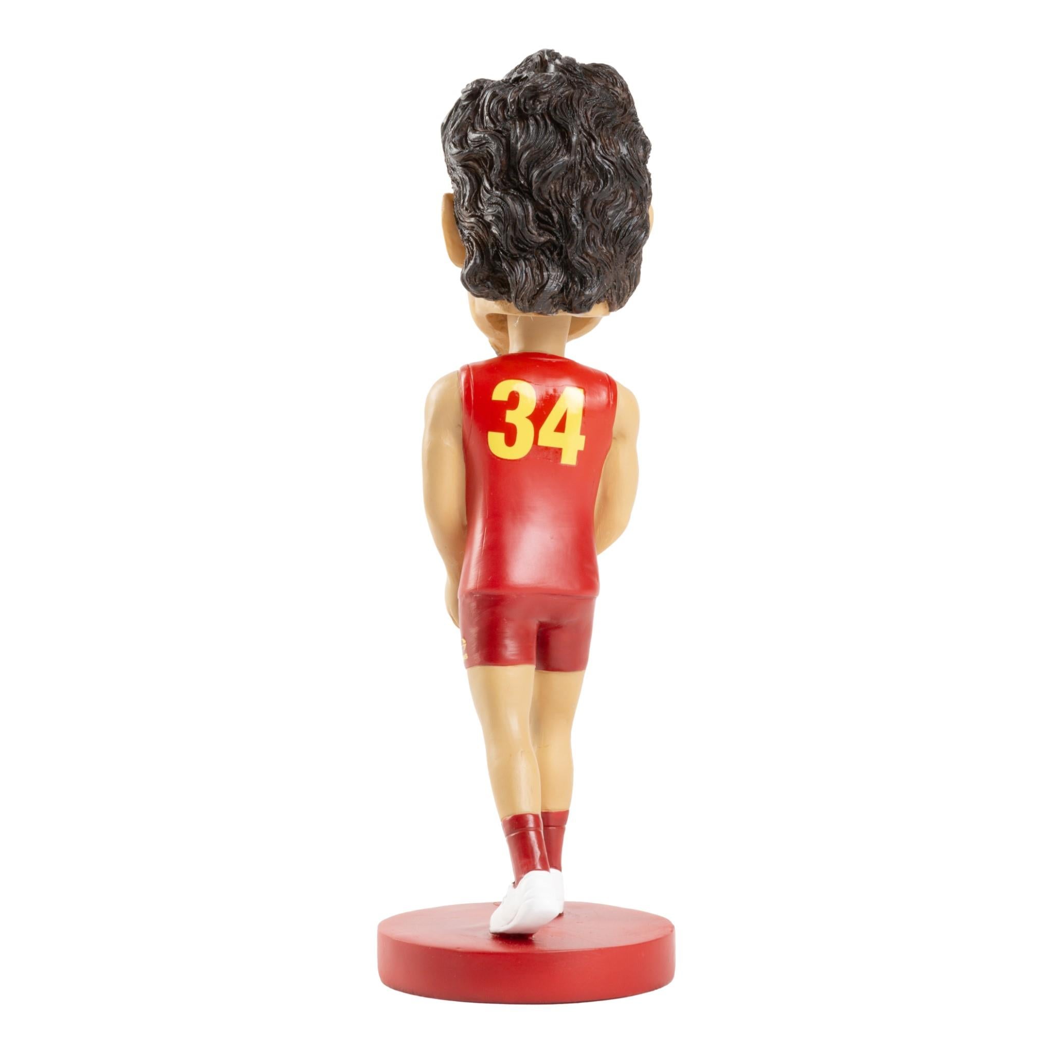 AFL Ben King Gold Coast Suns Bobblehead - Perfect for AFL Fans, Sports Collectibles, and Game Day Decor